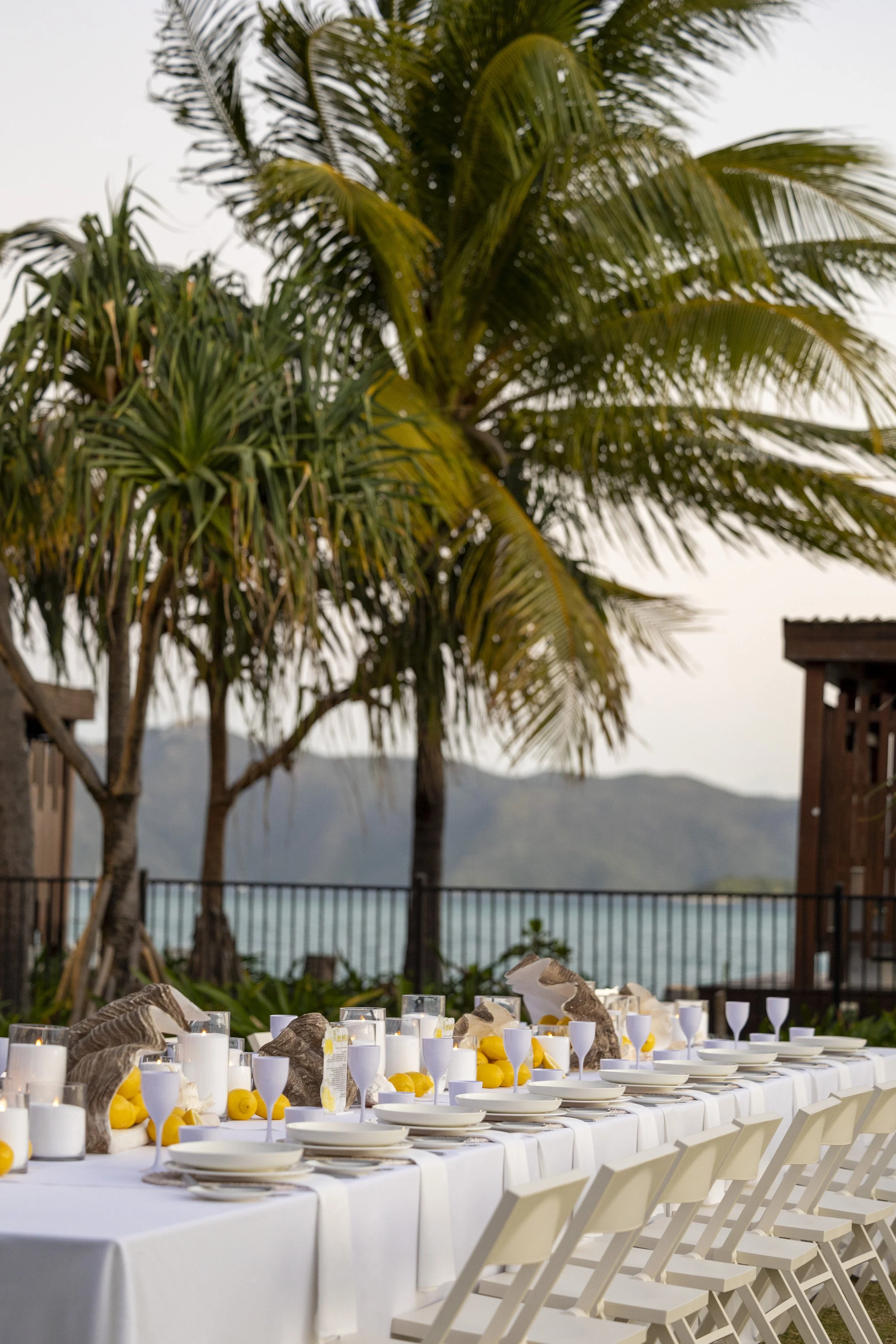 Sophisticated event décor styling