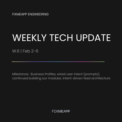 Weekly Tech-update (w.6)