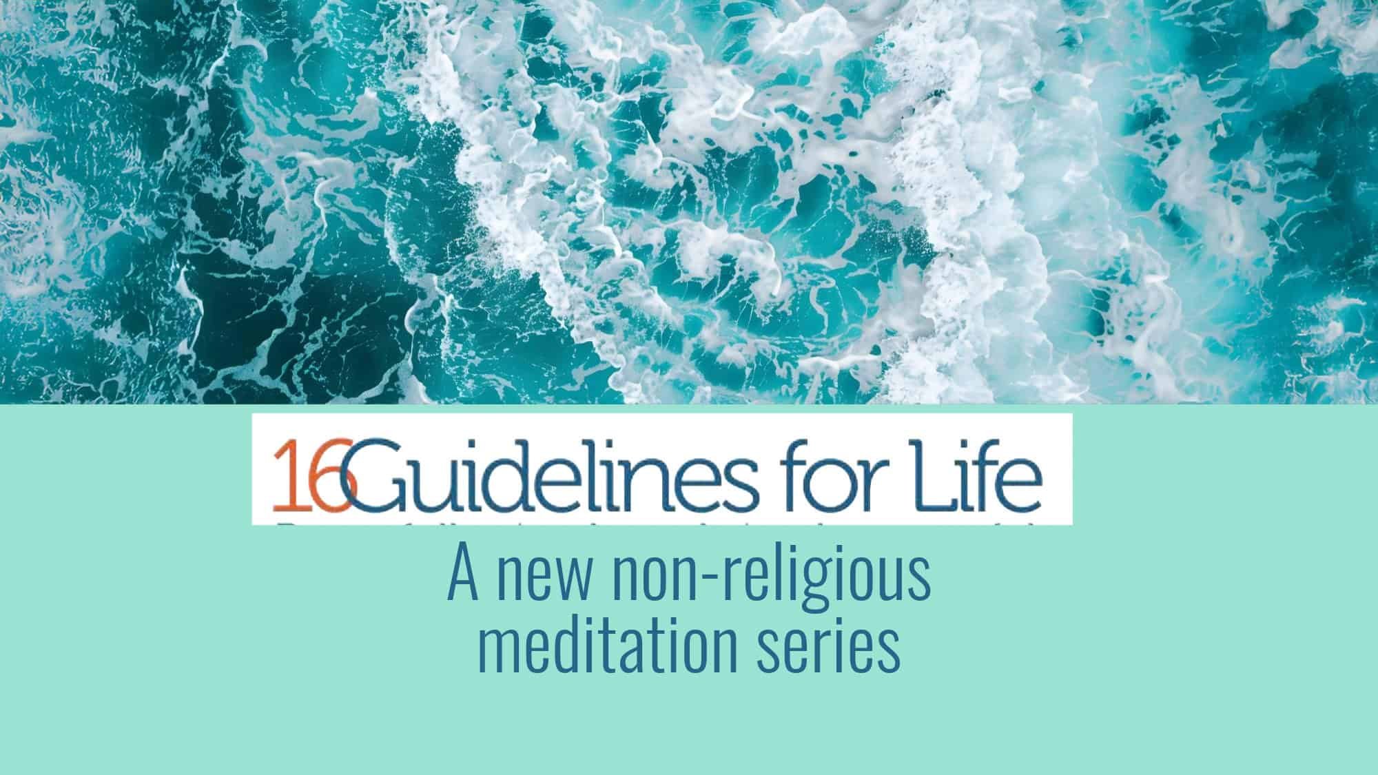 16 Guidelines - Medidation series