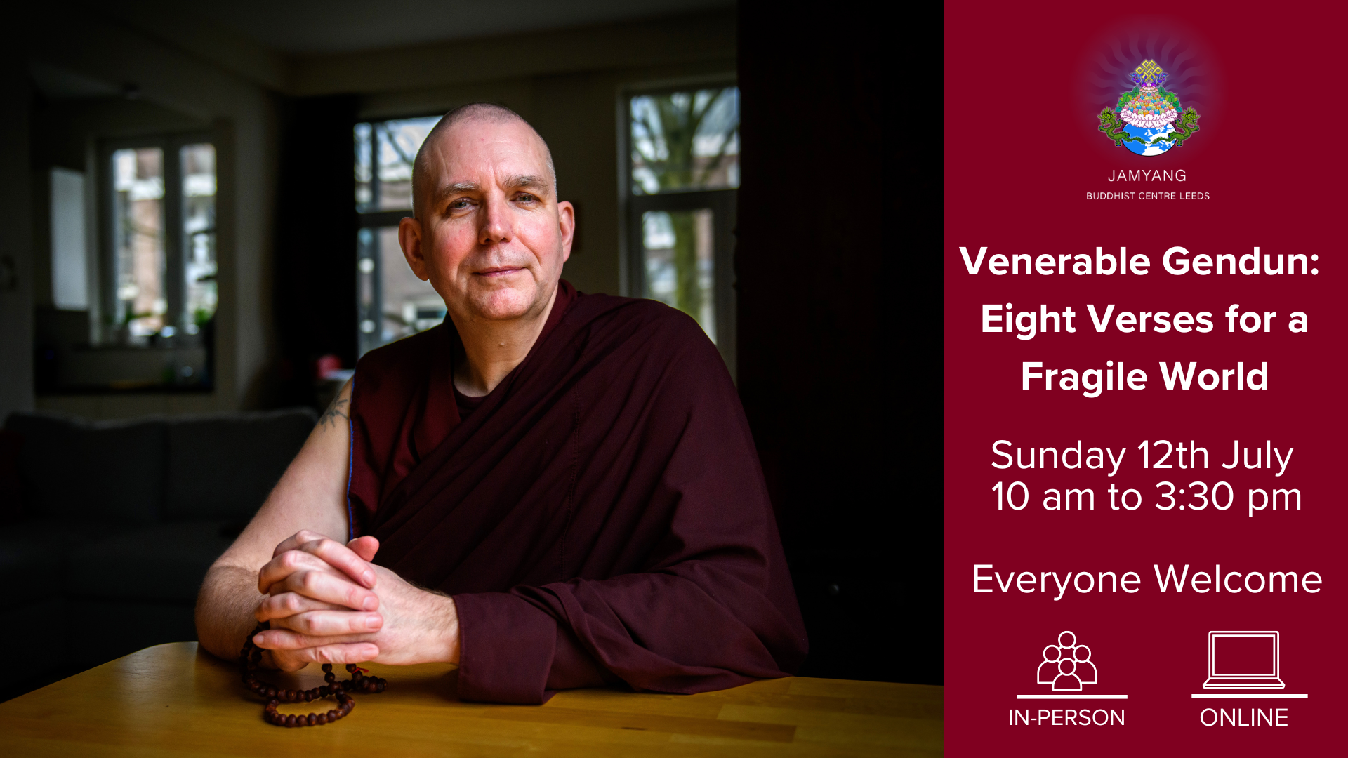 Venerable Losang Gendun - Eight Verses for a Fragile World