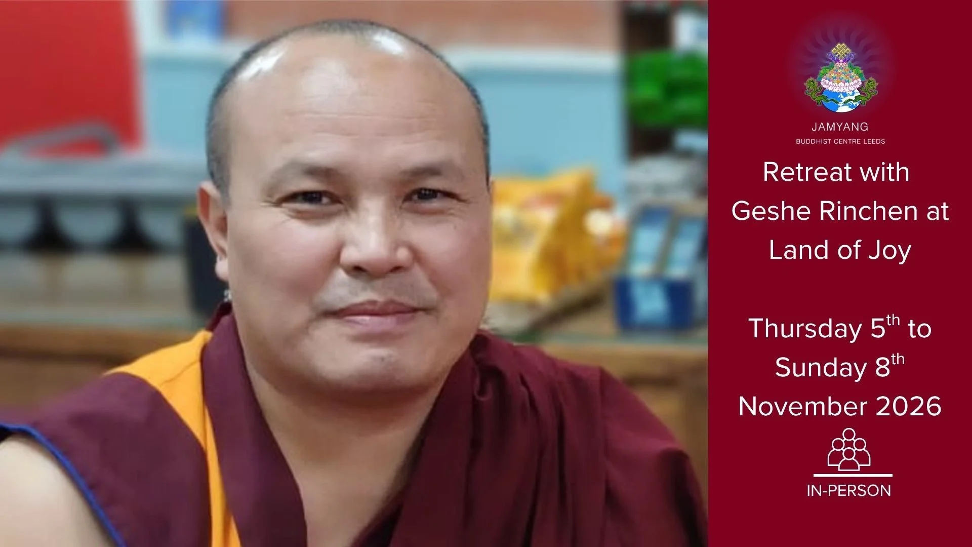 Retreat with Geshe Rinchen Wangyal 