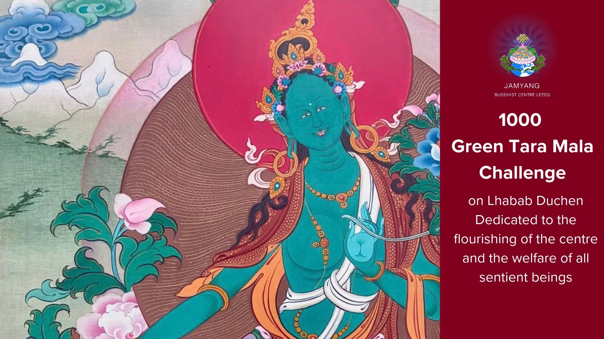 Green Tara Mala Challenge on Lhabab Duchen
