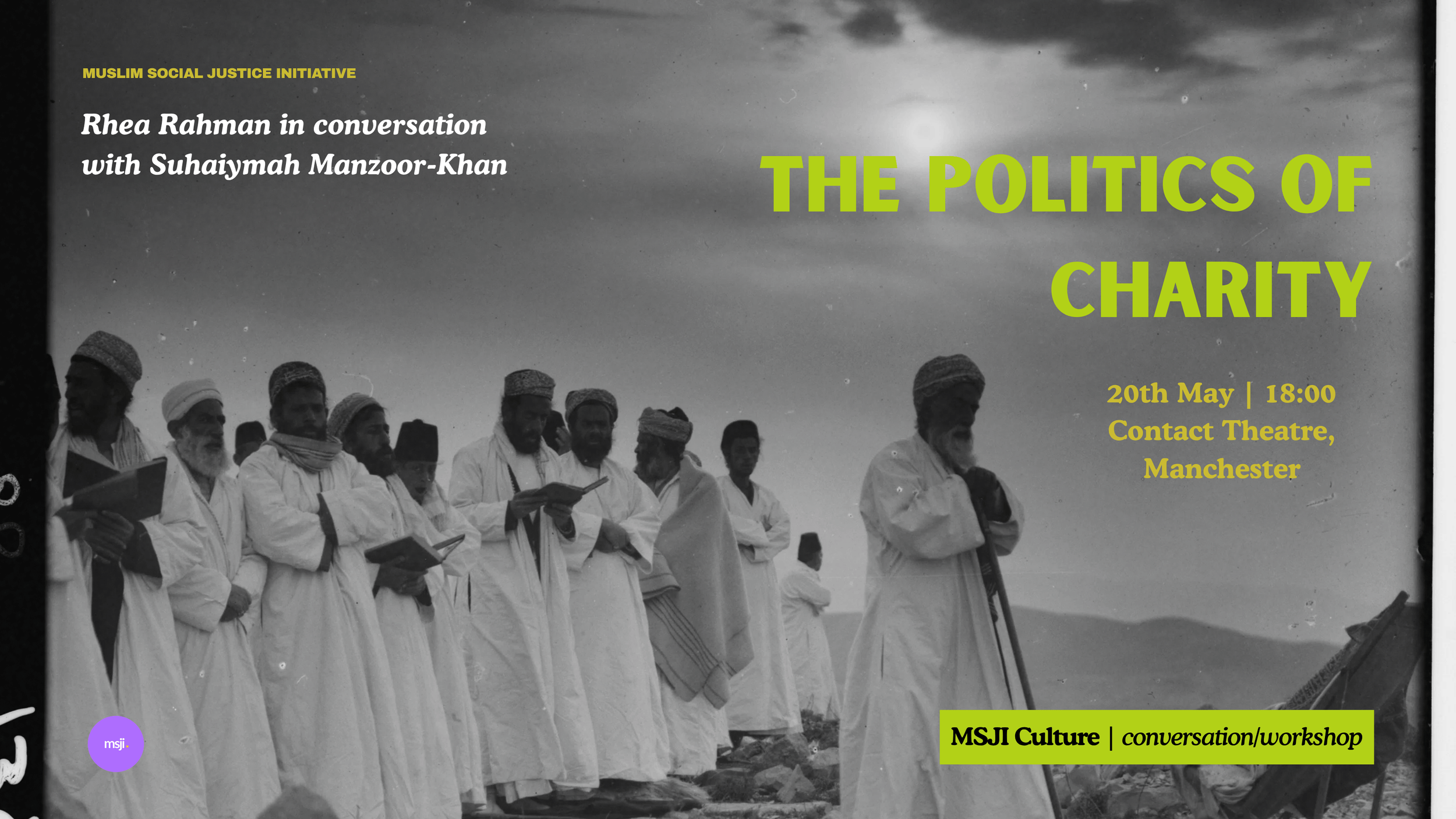 The Politics of Charity: Rhea Rahman and Suhaiymah Manzoor-Khan in conversation