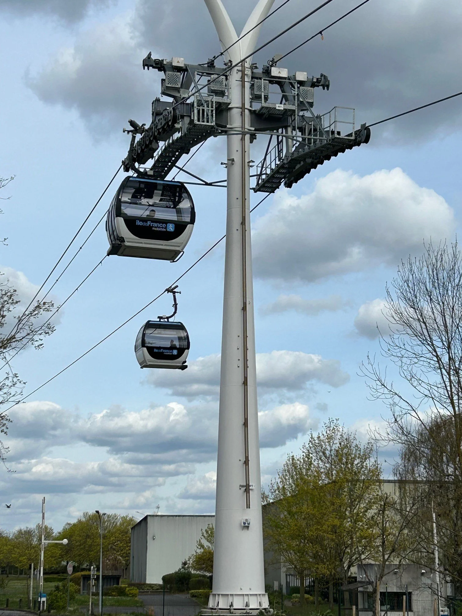 Paris by cable car