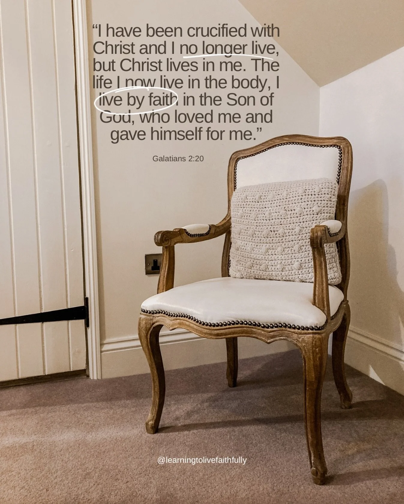 Who&rsquo;s really living your life&mdash;you or Christ in you?
⠀⠀⠀⠀⠀⠀⠀⠀⠀
Galatians 2:20 reminds us that when we surrender to Jesus, it&rsquo;s no longer about striving or proving ourselves&mdash;because He now lives in us. 
⠀⠀⠀⠀⠀⠀⠀⠀⠀
You are no long