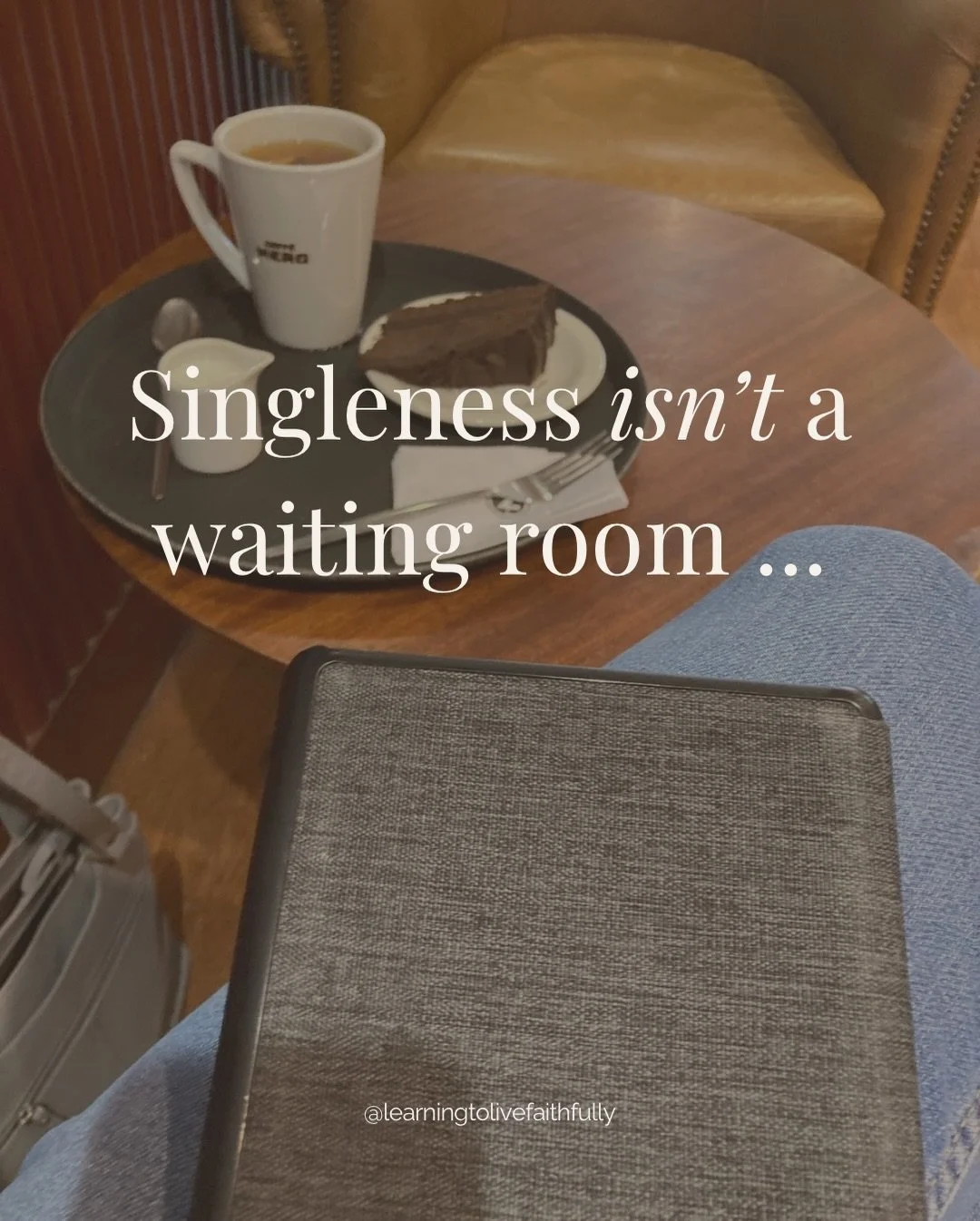 Singleness isn&rsquo;t a waiting room you sit in until real life begins.

It&rsquo;s a season God is fully present in&mdash;just as intentional, just as purposeful, just as sacred.

You&rsquo;re not behind.

You&rsquo;re becoming.

💬 What&rsquo;s on