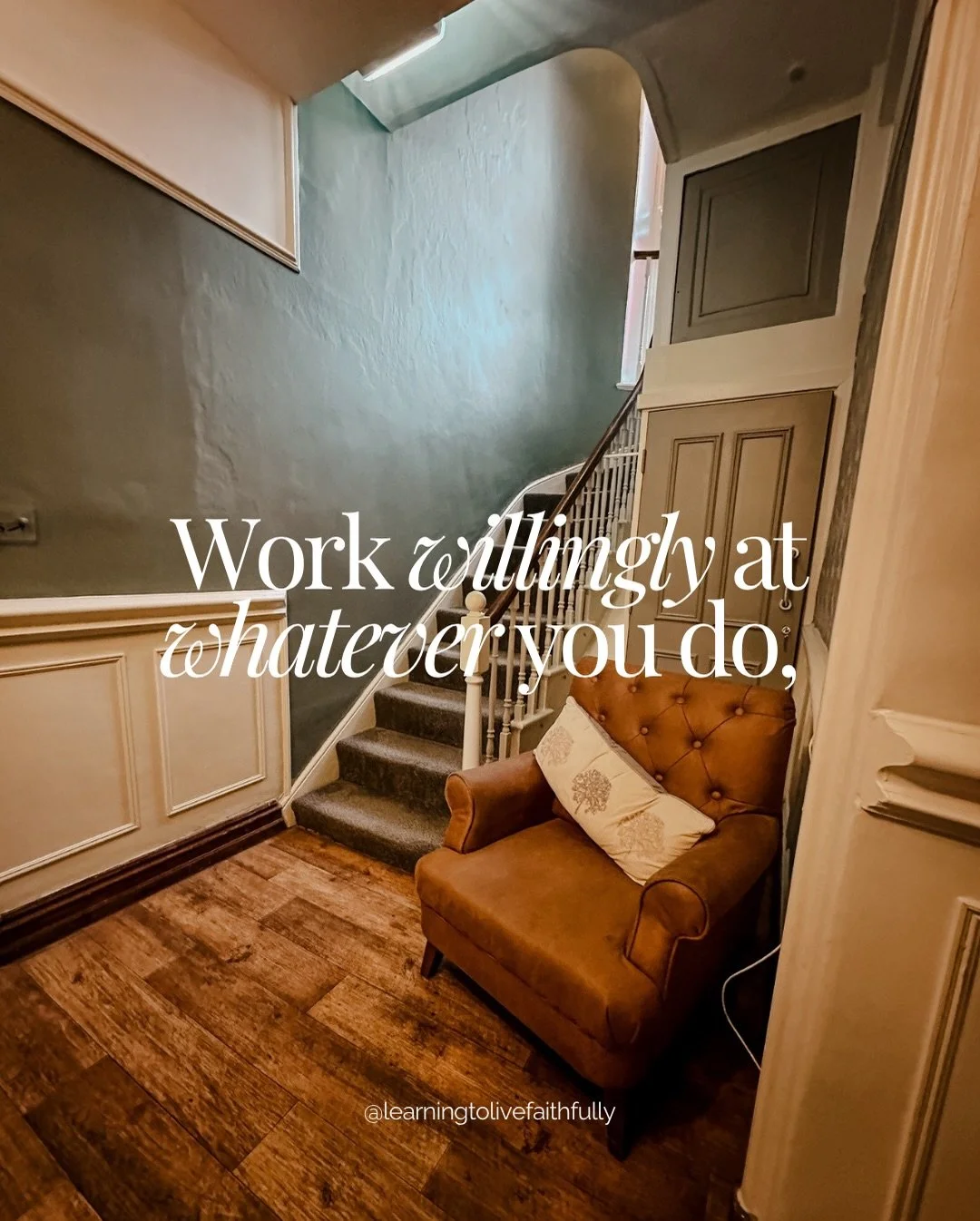 Today&rsquo;s quiet time thoughts. 

How can I best serve the customer in front of me?