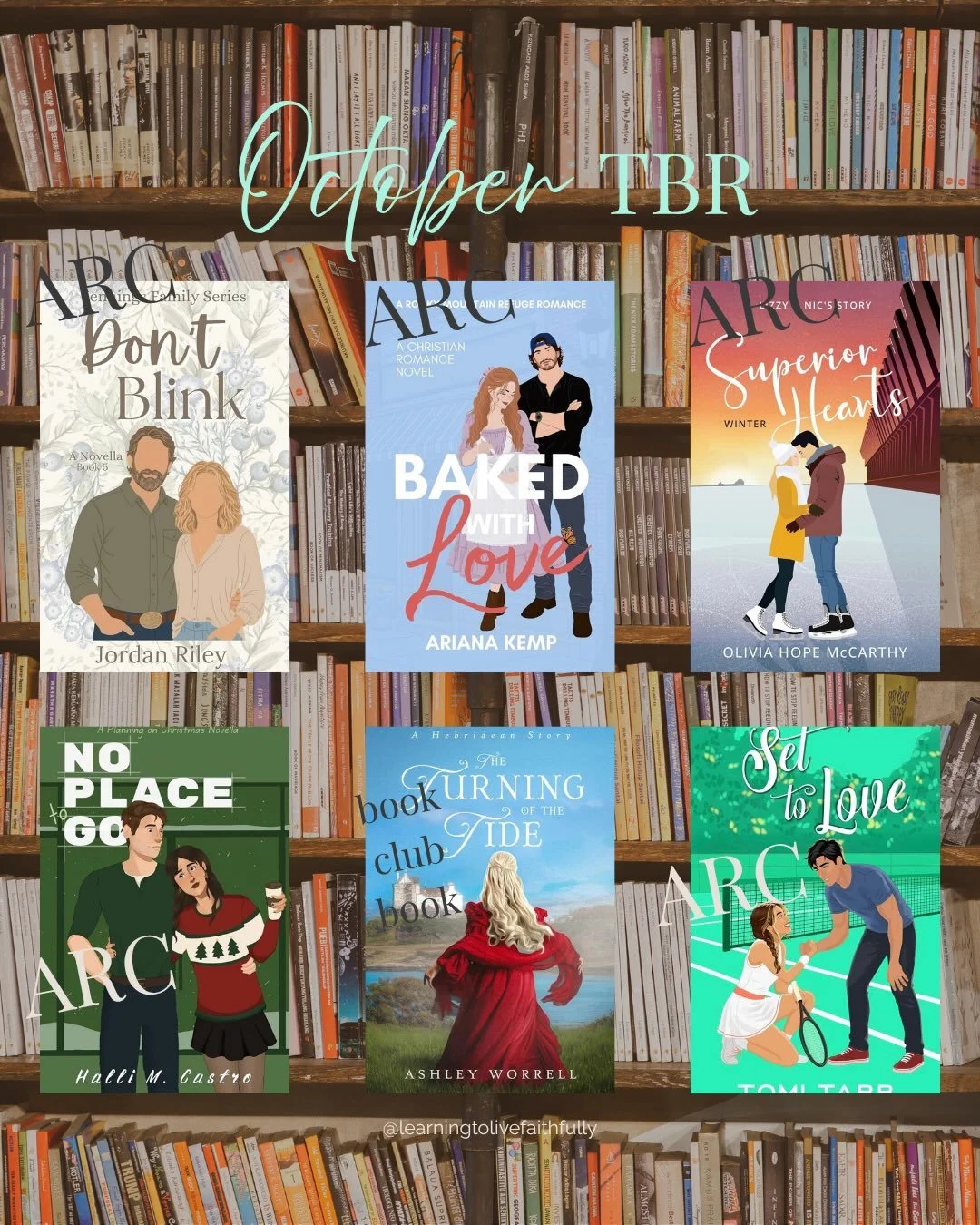 I may have messed up my October TBR! 😆📚

Six of the books on my October TBR are ARC copies, and one is for a book club.

I know I&rsquo;m posting this later than planned. 🙈

But seeing as we&rsquo;re already a few weeks into October, I&rsquo;ve ac