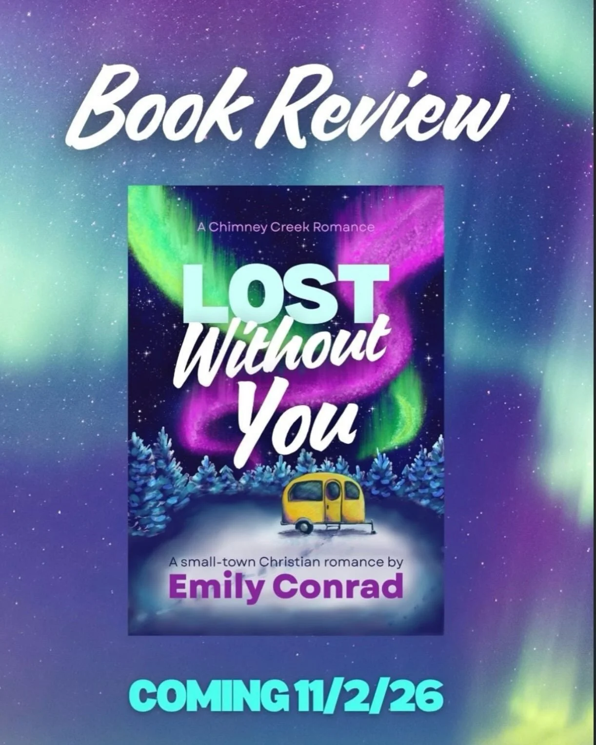 📚 ARC REVIEW | Lost Without You ❄️💙

Who&rsquo;s ready for a wintry romance beneath the Northern Lights? ✨

🌨️ A blizzard
🏔️ A park ranger who loves protecting his land
📸 A sunny photographer
💙 Forced proximity
🏡 Small-town romance

When park 