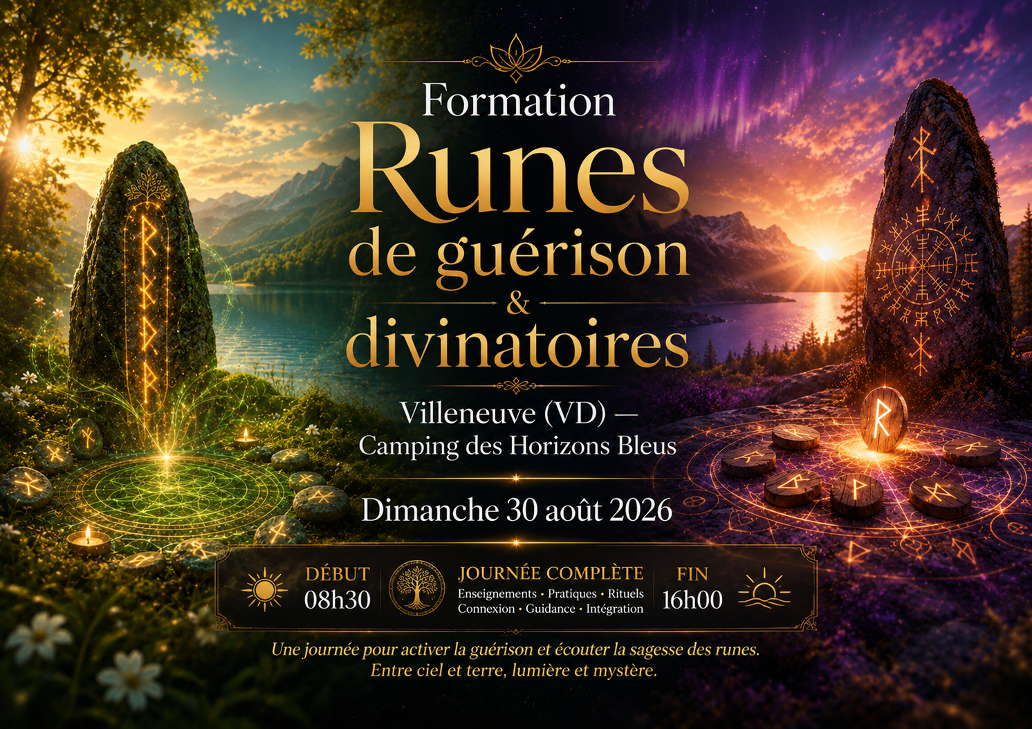 ✧ Runes Divinatoires & Runes de Guérison ᛉ✧ 