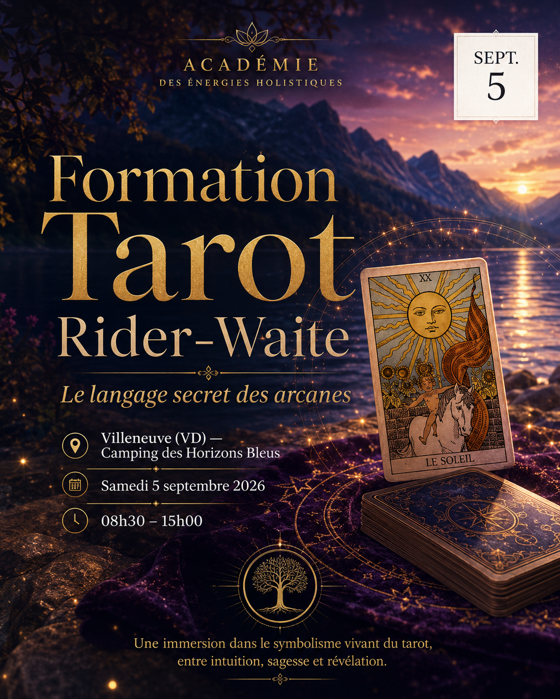 Formation Tarot Rider-Waite - Le Langage Secret des Arcanes