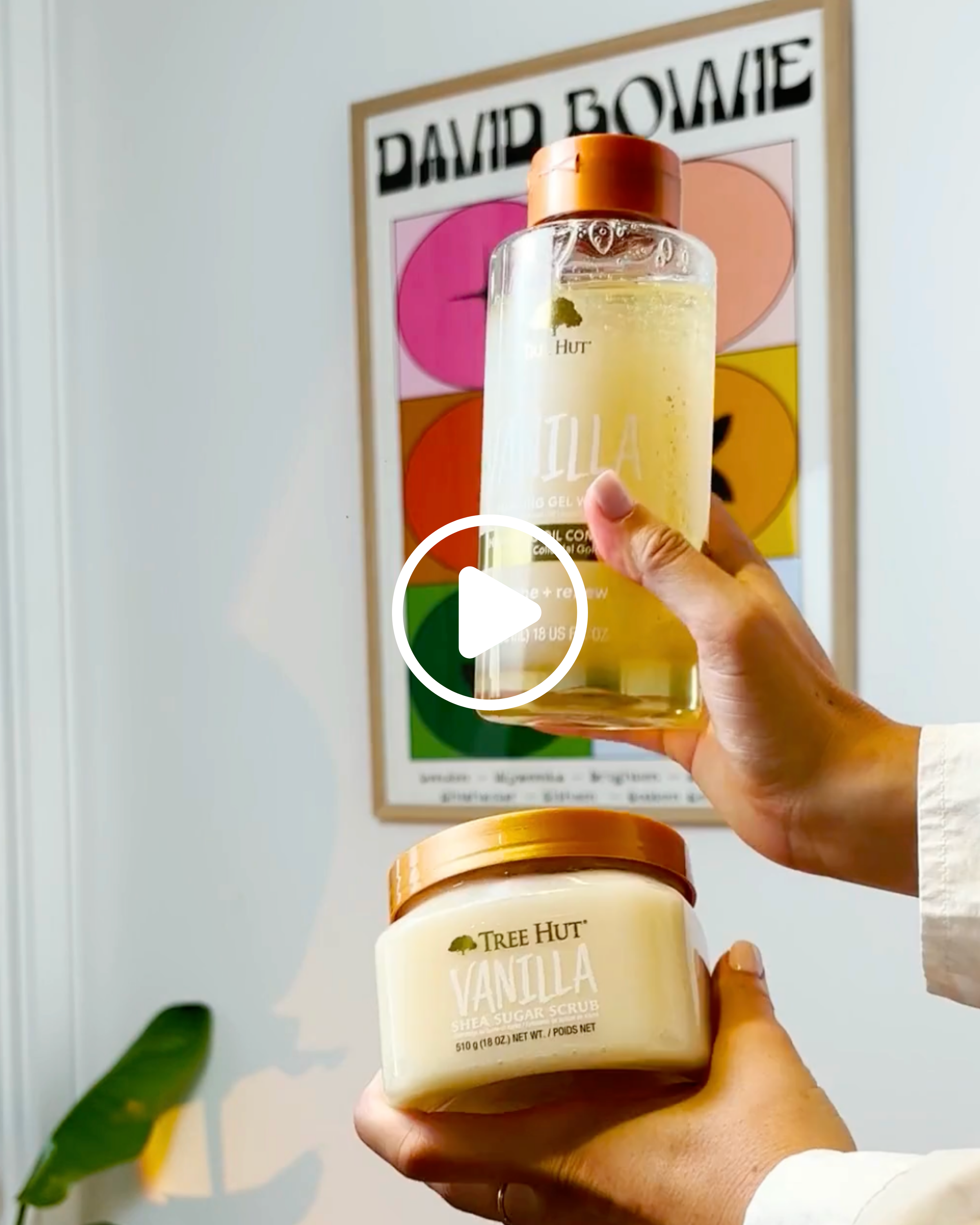 GRWM edit for viral bodyscrub brand Tree Hut, supporting their Australian launch into Woolworths with dark-ad TikTok and Instagram content.