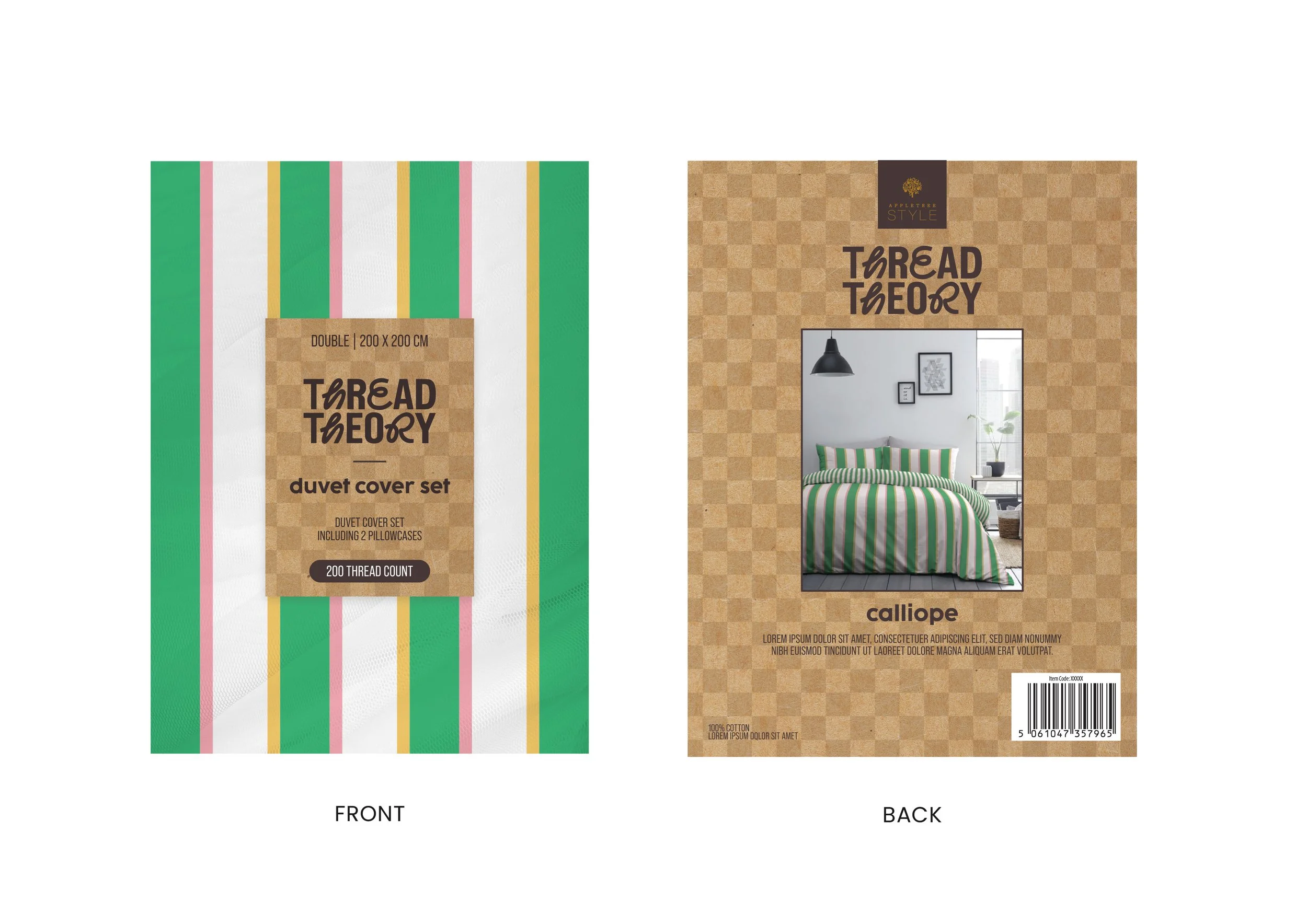 Duvet Cover Brand and Packaging Concept