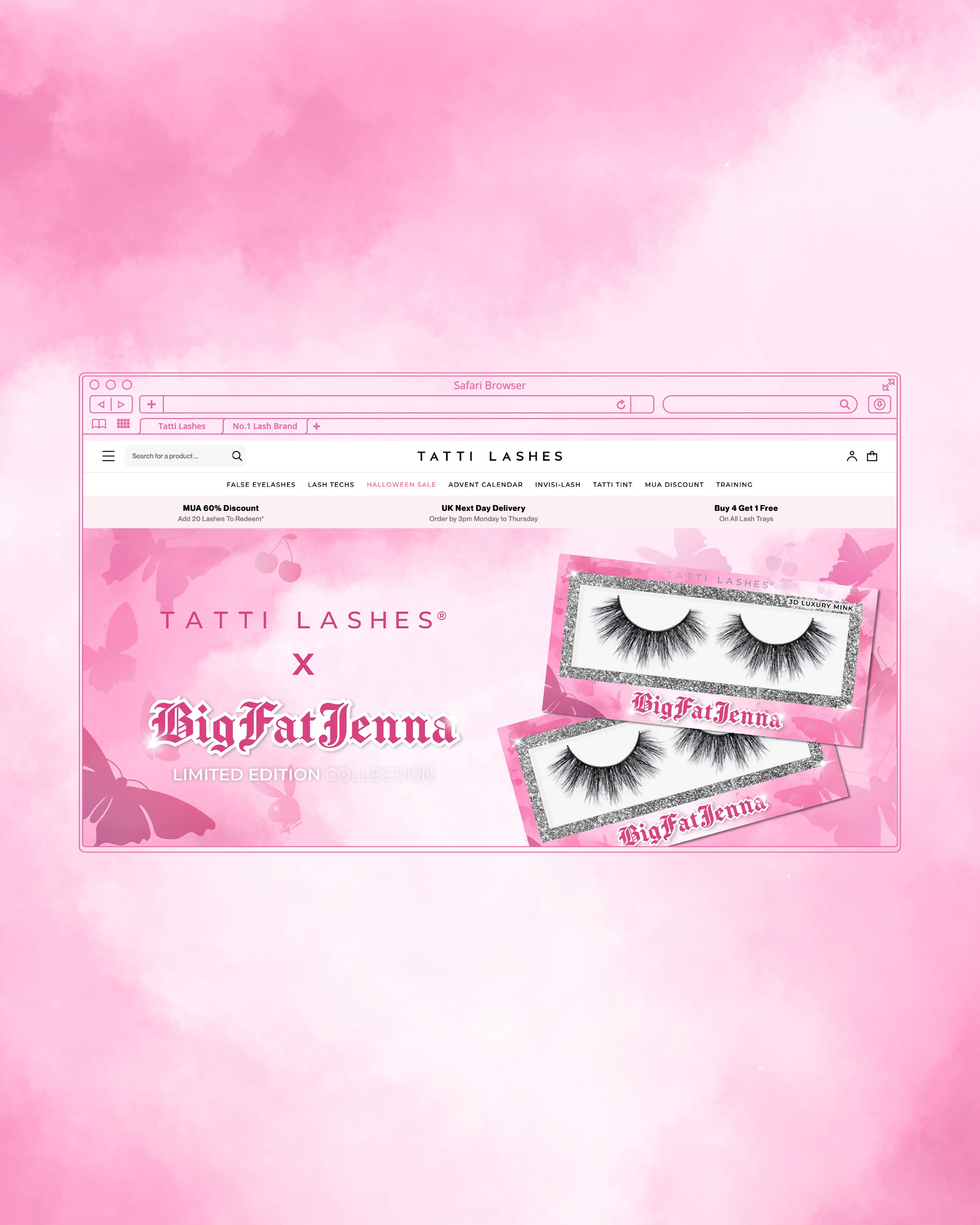 Tatti Lashes x Big Fat Jenna