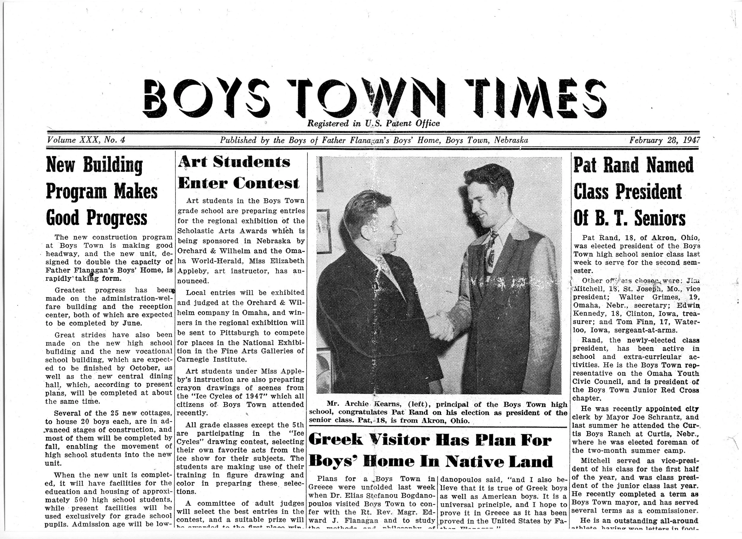 Ο Ηλίας Μπογδανόπουλος στις εφημερίδες της εποχής: Η παρουσία του στο Boys Town