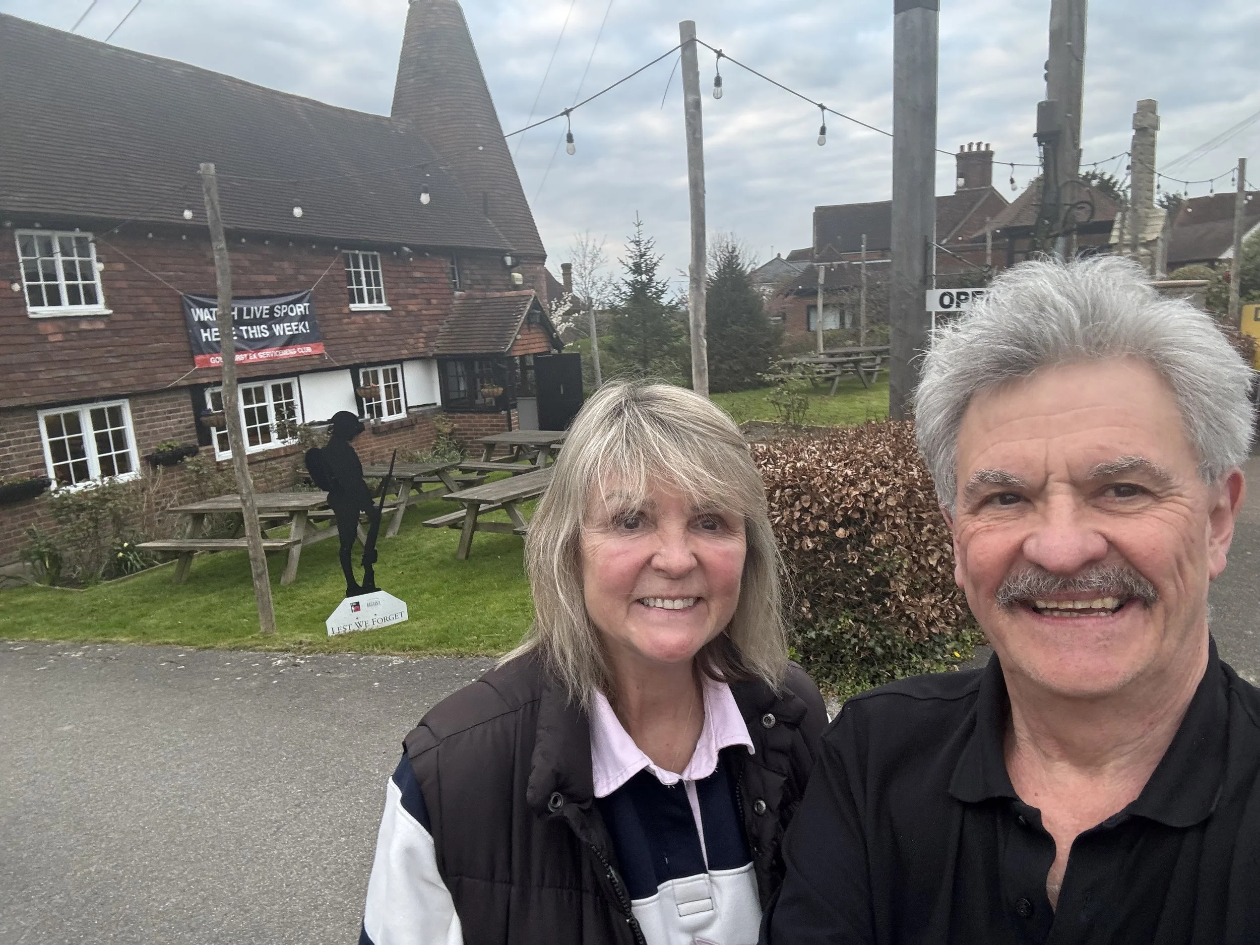 Cllr Knight with Cllr Webster