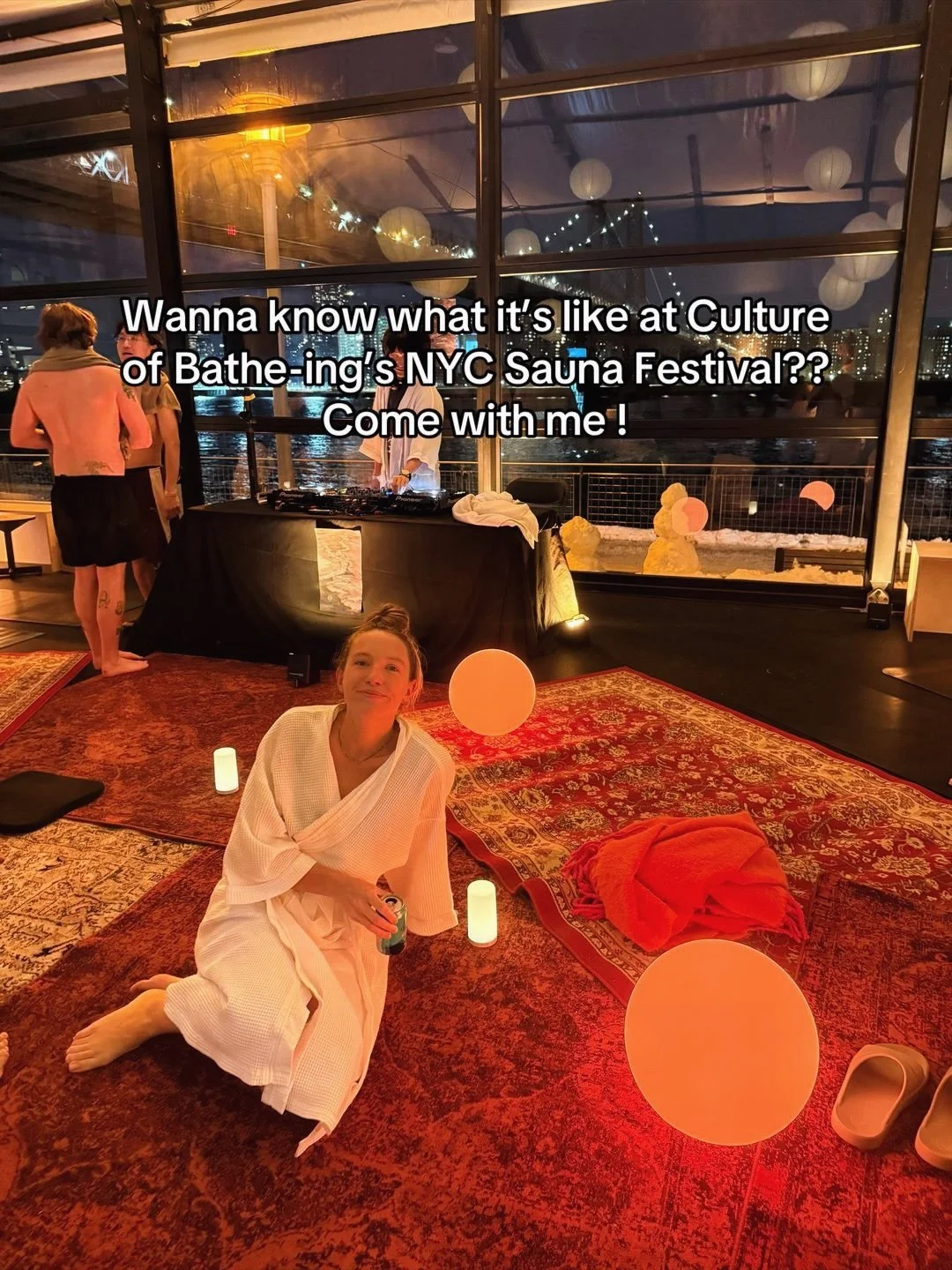 Being stuck in NYC because of the blizzard does have some perks&hellip; I spent my evening at @cultureofbatheing sauna fest and cannot recommend it enough! The Banya experience with @thebanyahouse.mn was a particular highlight 🥵