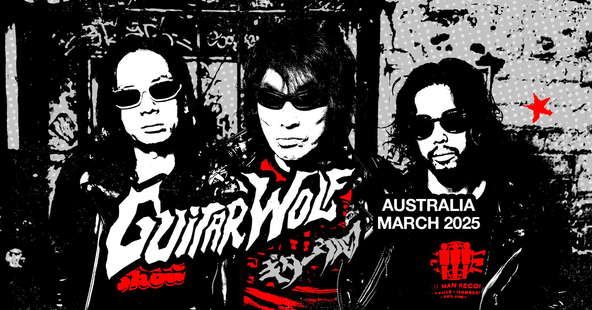 GUITAR WOLF AUSTRALIAN TOUR 2025