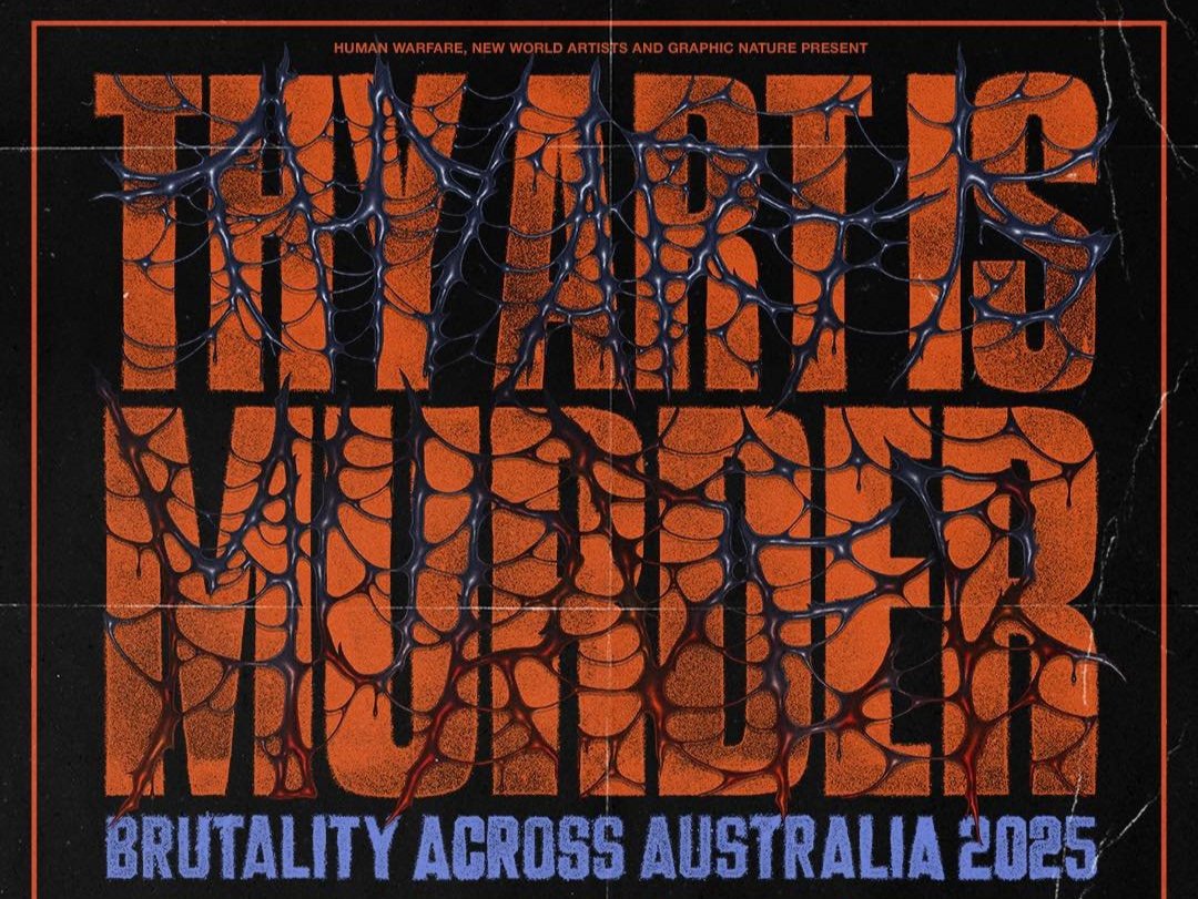 THY ART IS MURDER UNLEASH BRUTALITY ACROSS REGIONAL AUSTRALIA