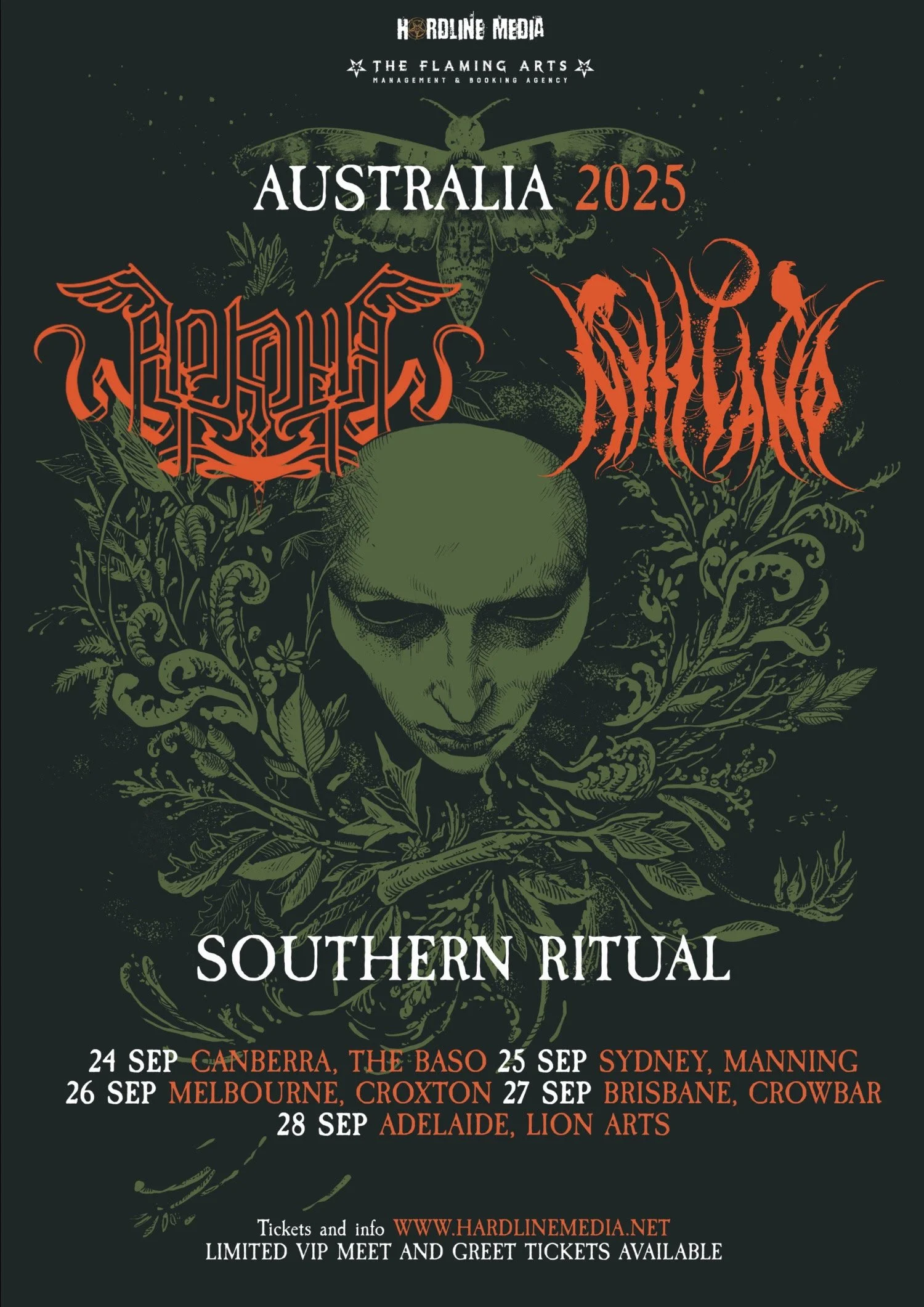 ARKONA &amp; NYTT LAND SOUTHERN RITUAL TOUR