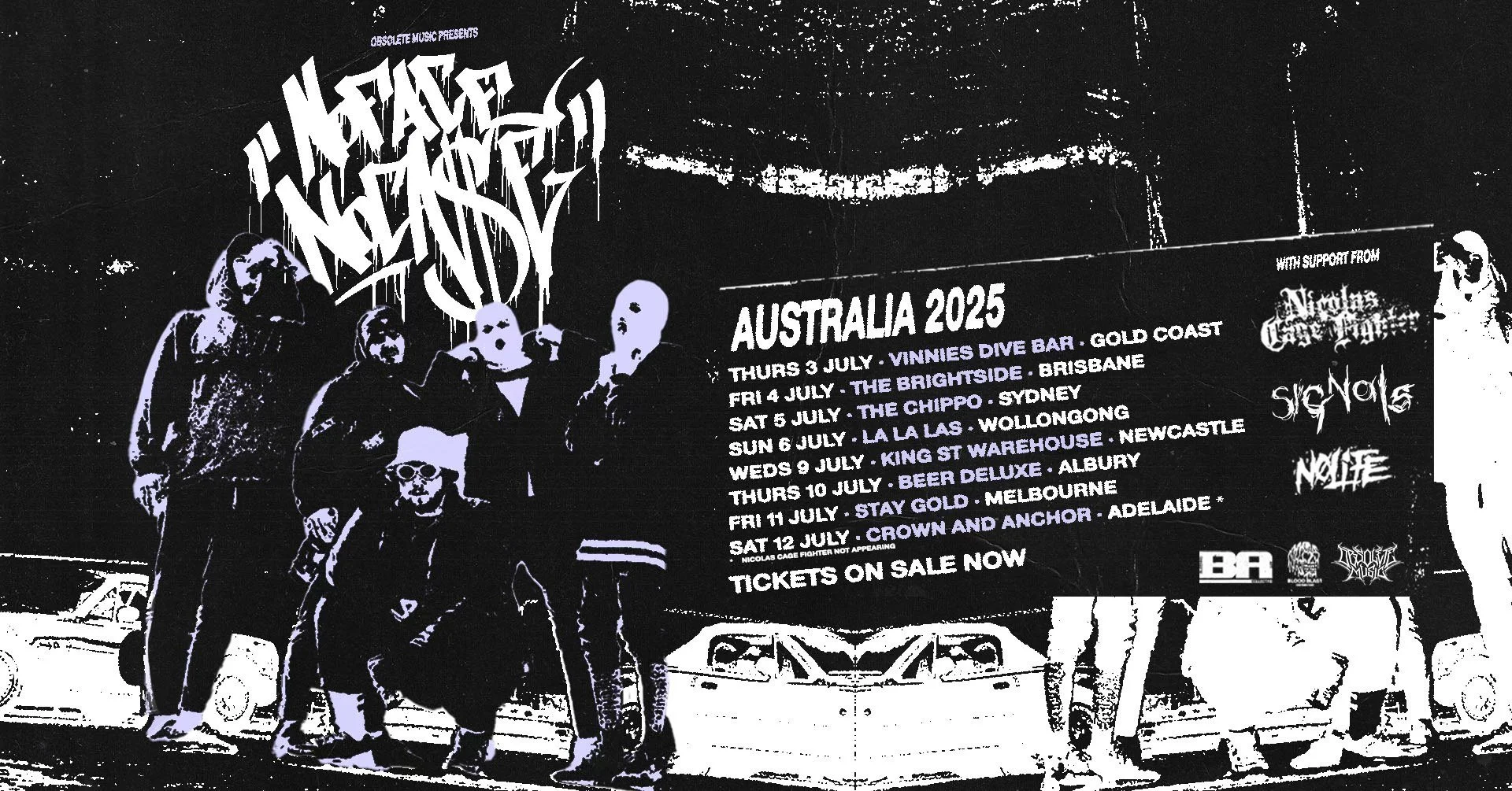 NO FACE NO CASE TOUR OZ