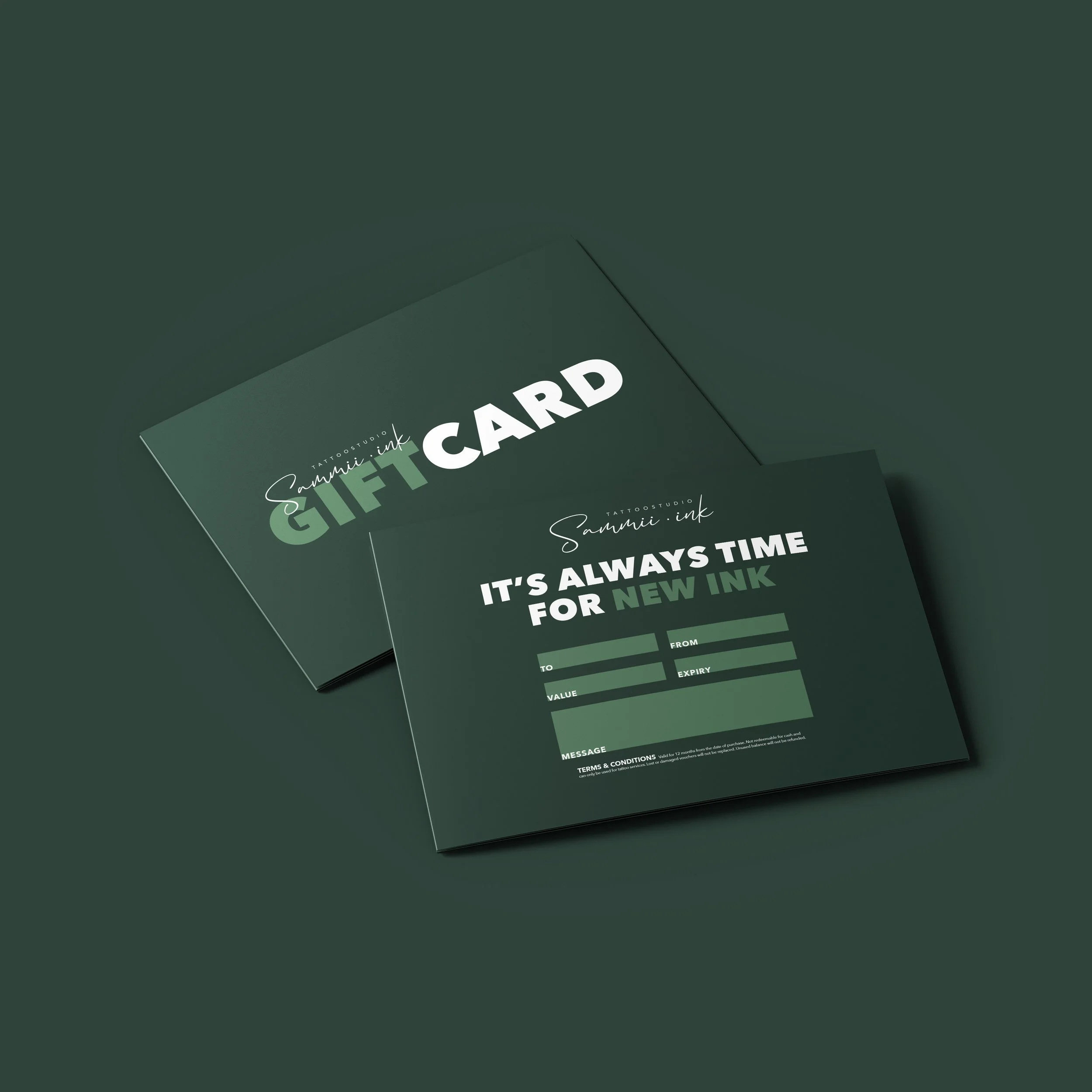 Tattooshop Giftcard
