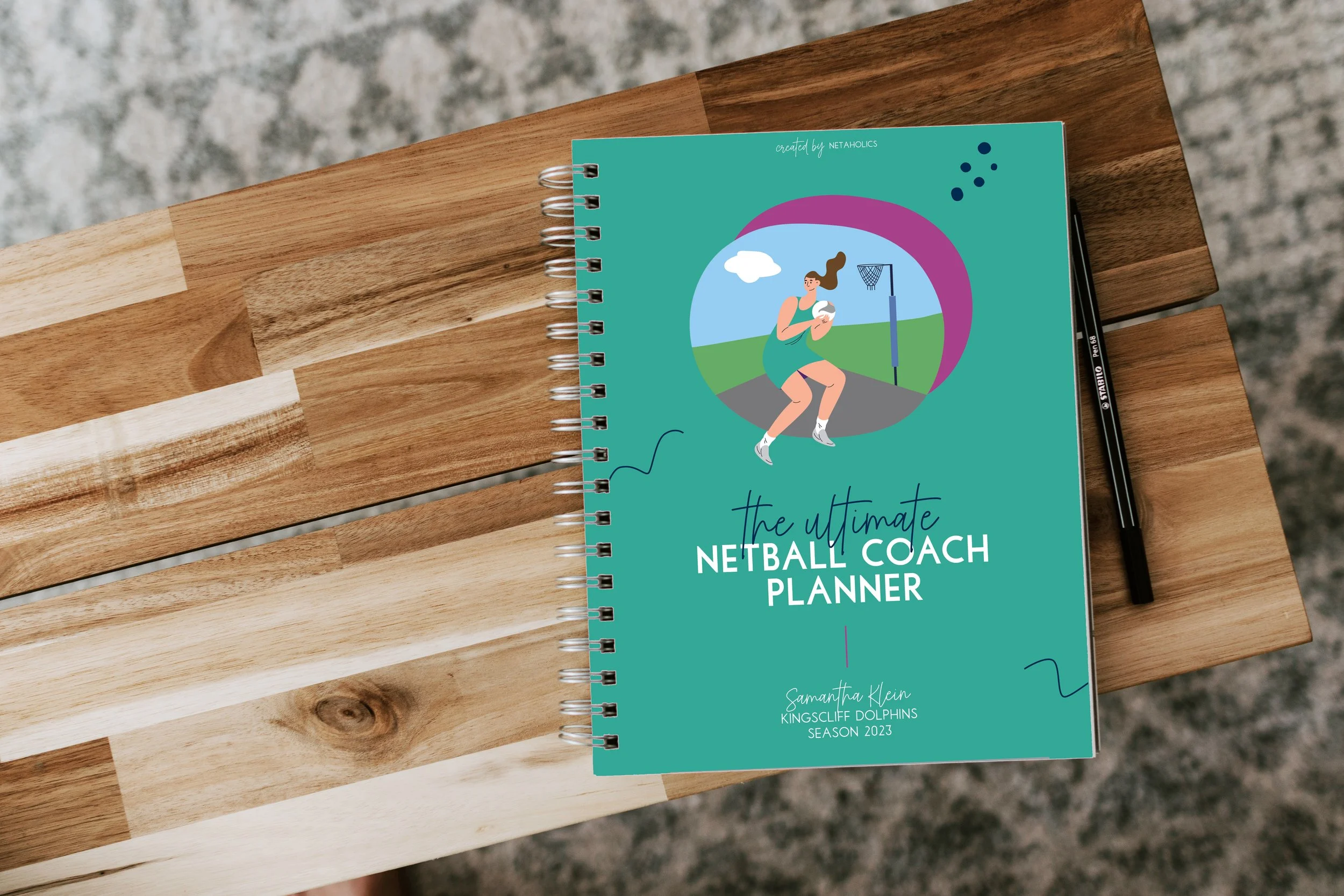 Planner on bench.jpg