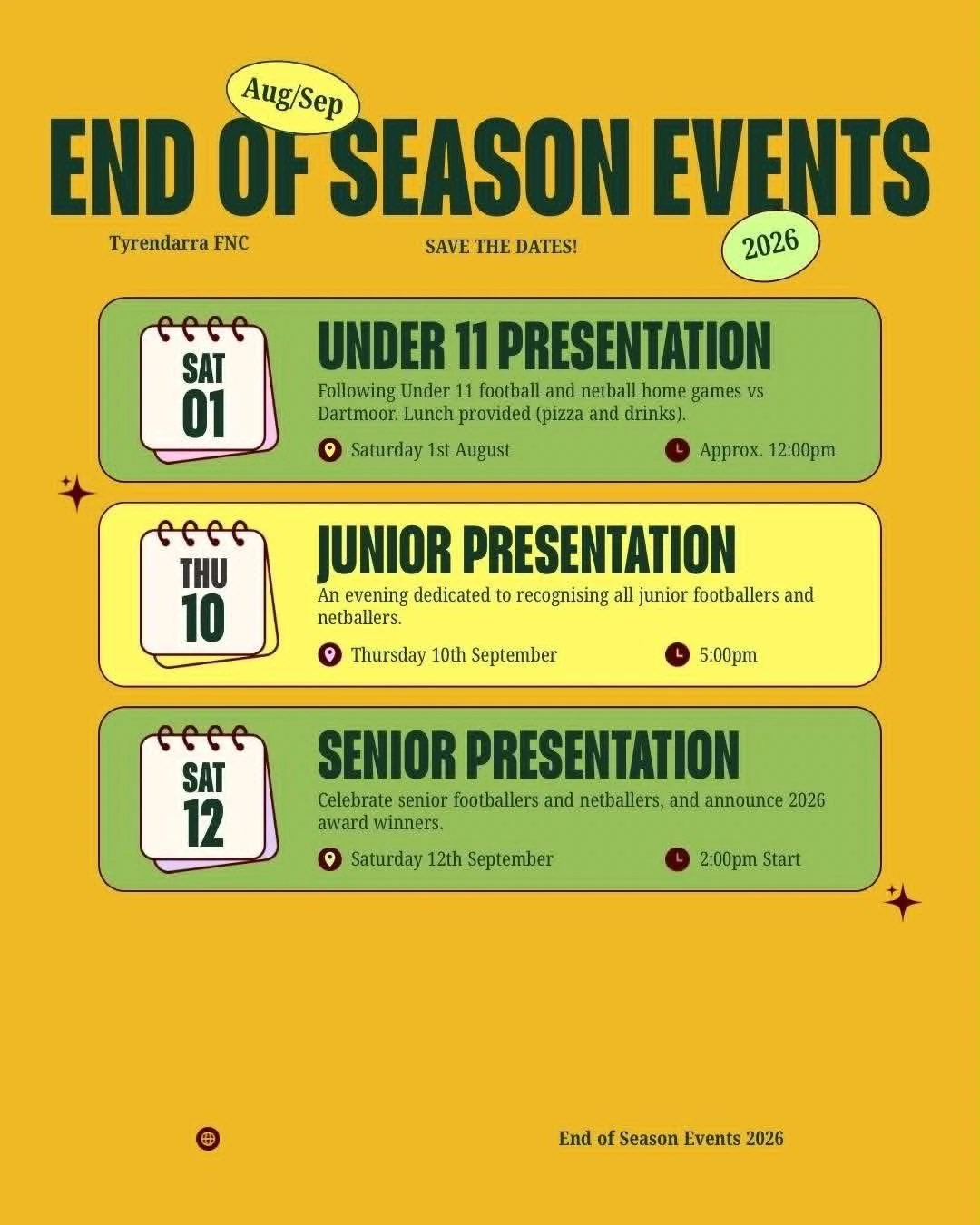Junior Presentations