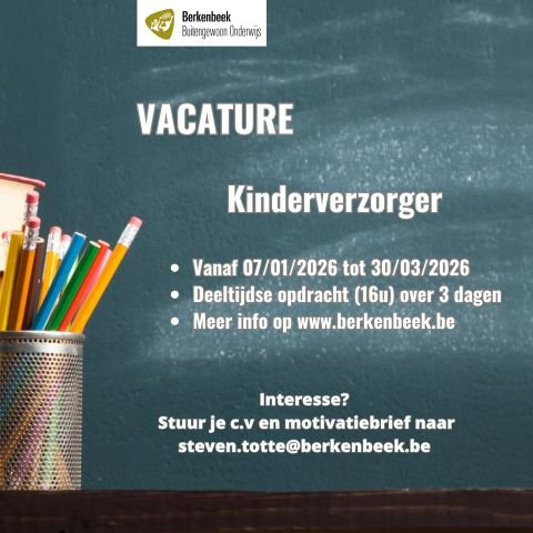 Kinderverzorger deeltijds • BuSo