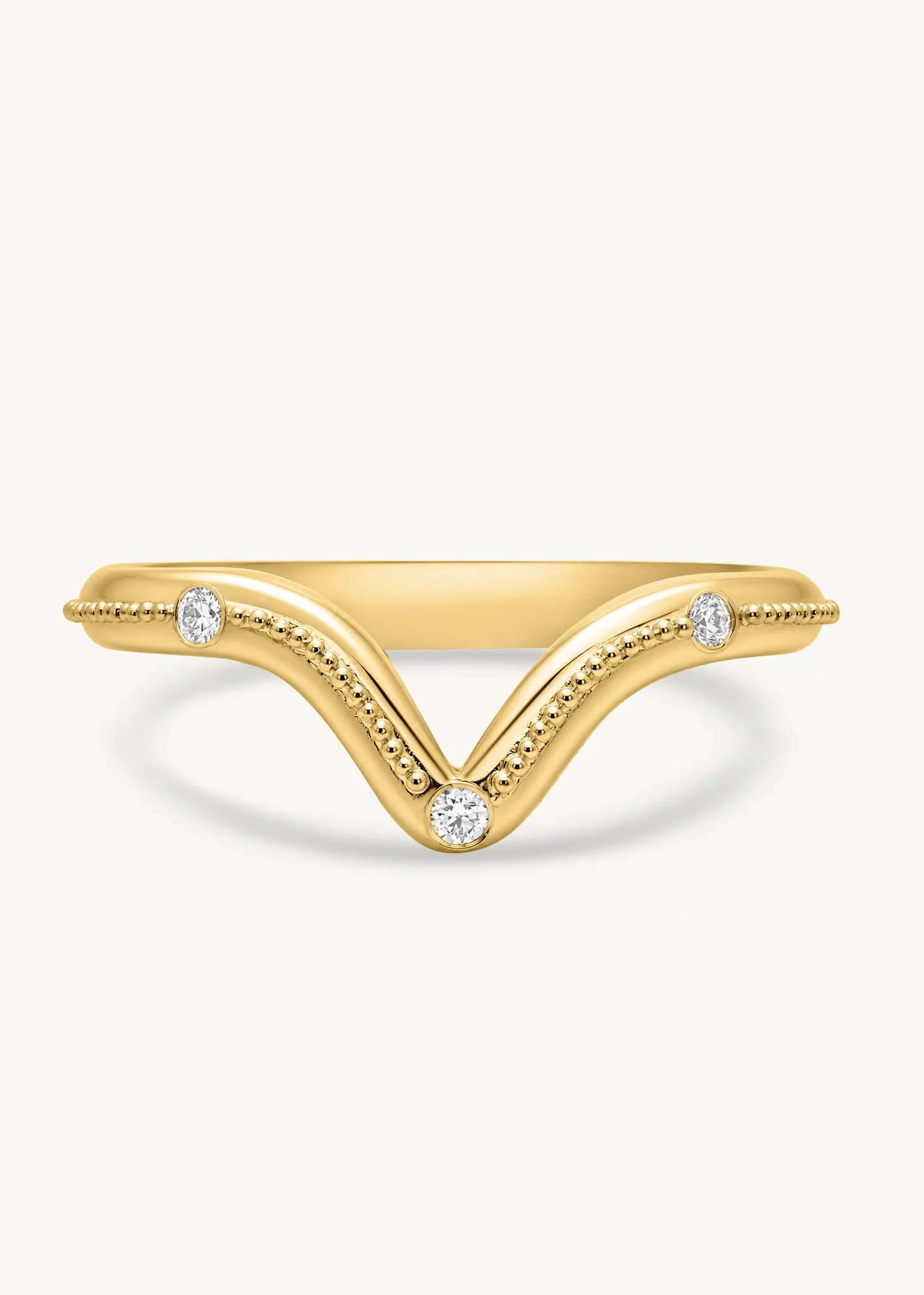 Marquise Fitted Wedding Band