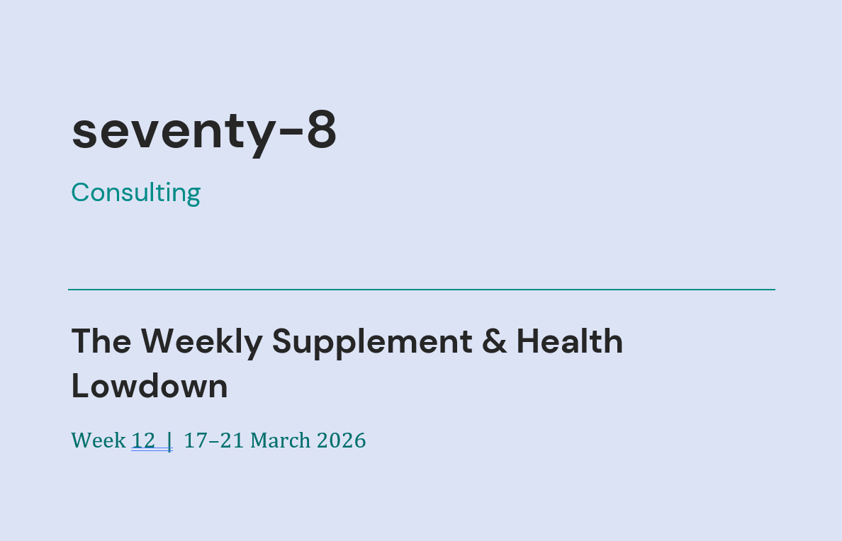 Ingredient Pricing & Sourcing INDEX