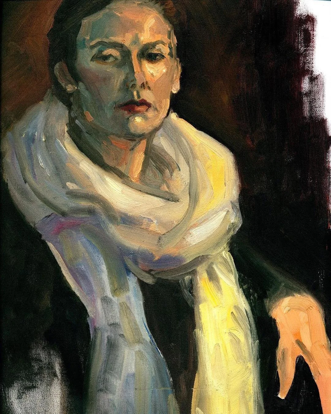 Title: Temperature Study 1
Medium: Oil
Material: Canvas Pad