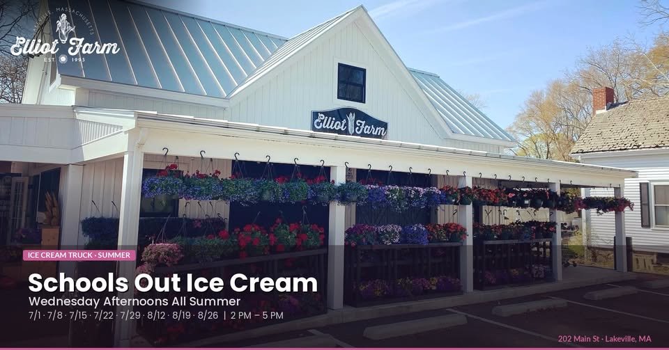 School’s Out Ice cream at Elliot Farm 