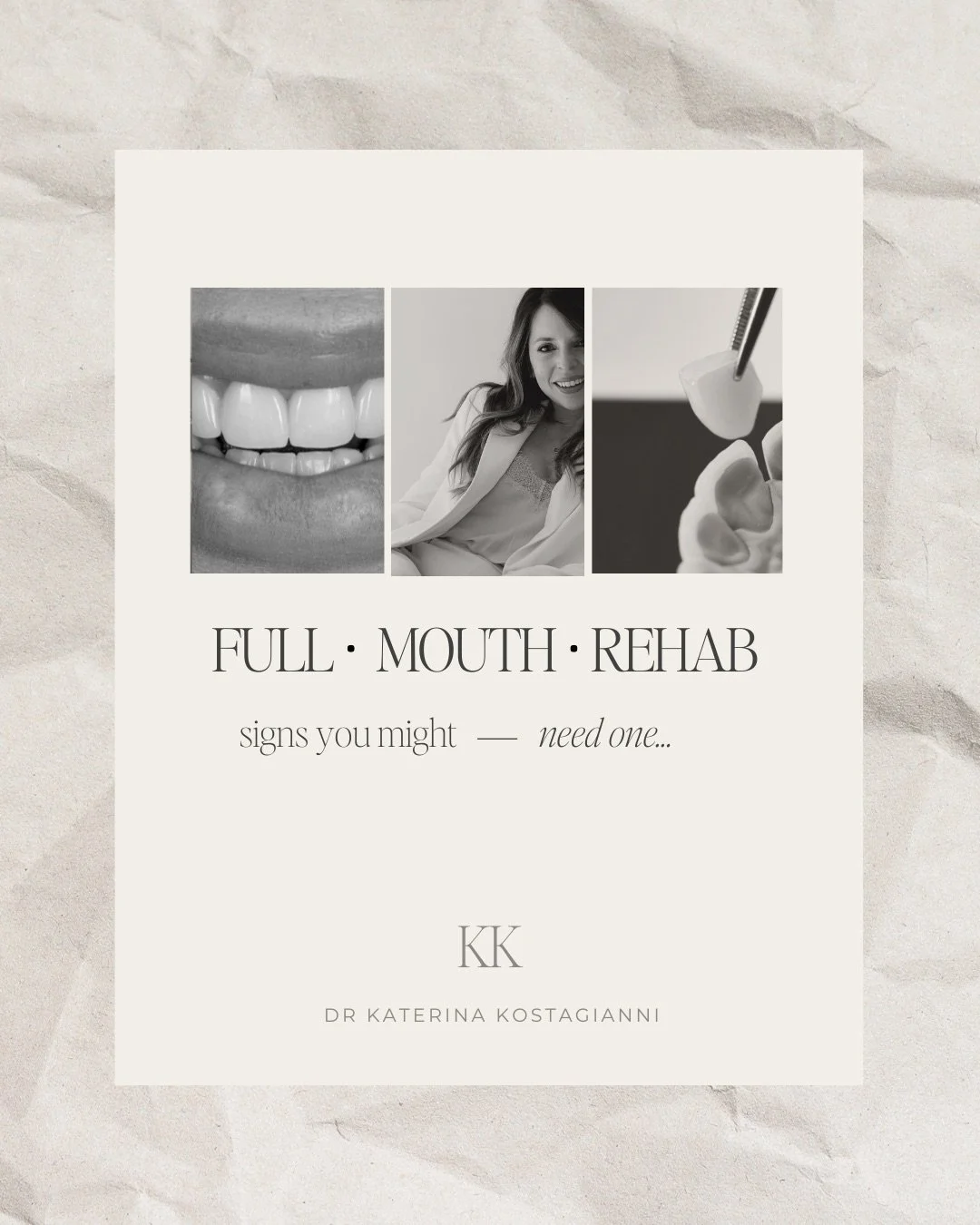 Is your smile &lsquo;silently warning you?&rsquo; 👀

Repeated fillings, advanced tooth wear, jaw discomfort, or persistent TMJ symptoms aren&rsquo;t just &ldquo;normal aging&rdquo; - they could be signs that YOUR mouth needs a full mouth rehabilita