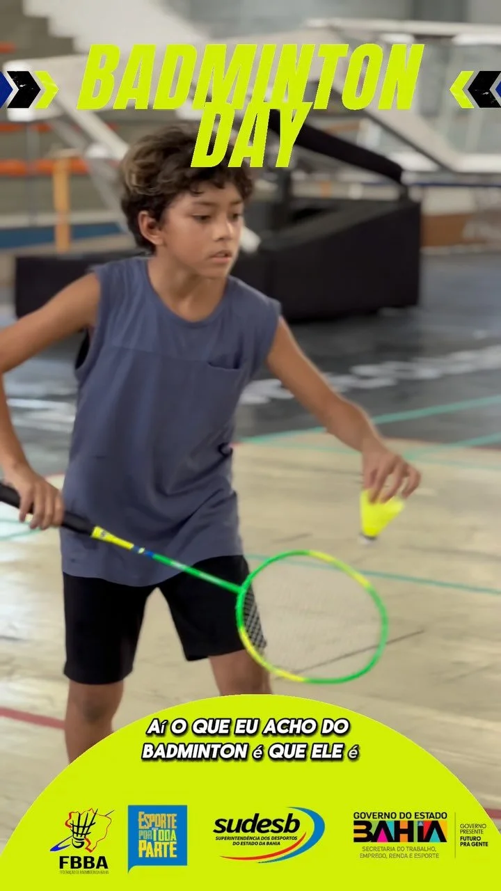 O #BadmintonDay é mais que um evento.
É um movimento de fortalecimento da nossa comunidade, de encontro, de troca e de incentivo ao esporte para todas as idades 🏸
Cada depoimento, cada sorriso e cada ponto jogado nesse dia só