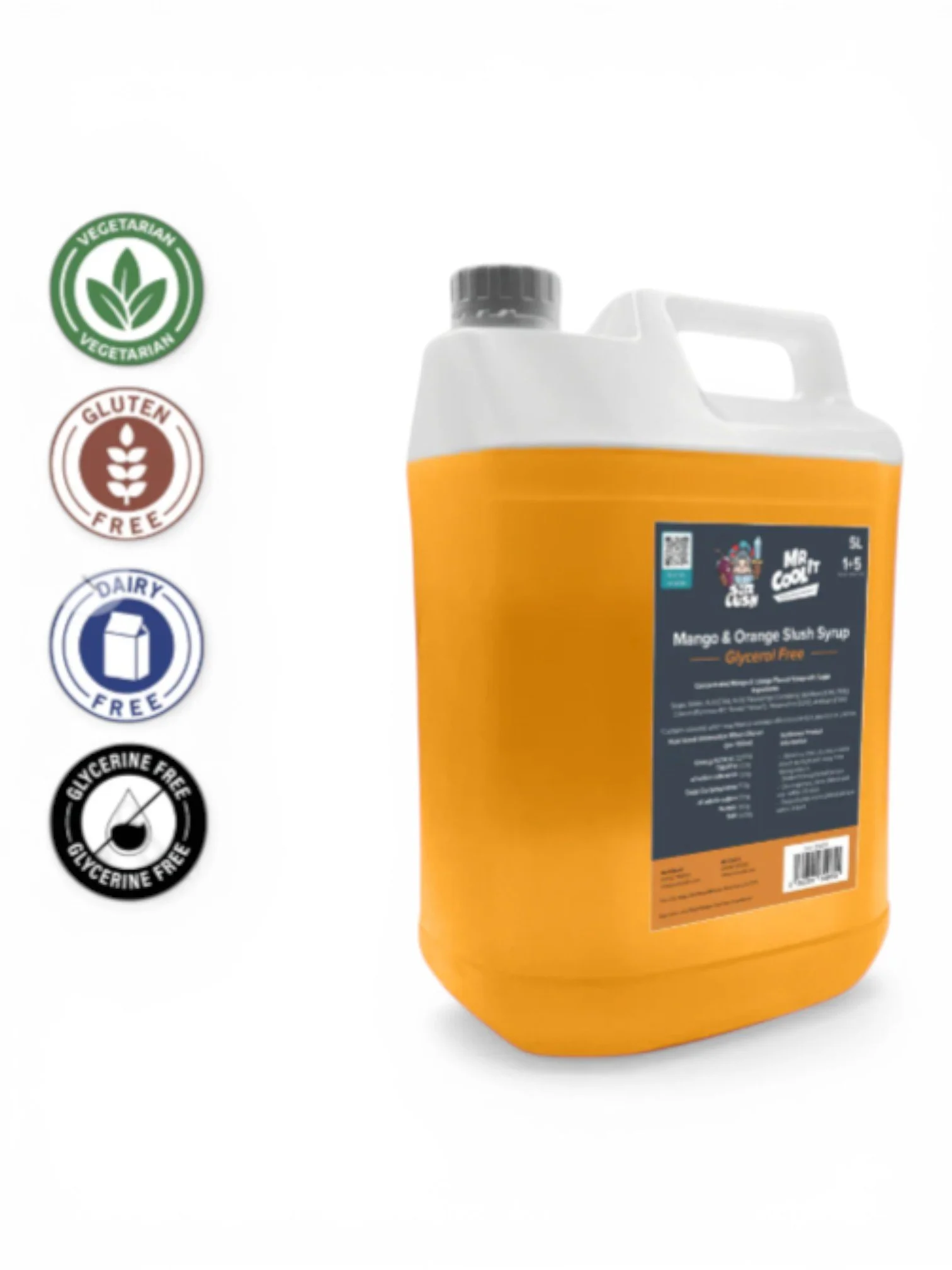 Mango & Orange Glycerol-Free Slush Syrup