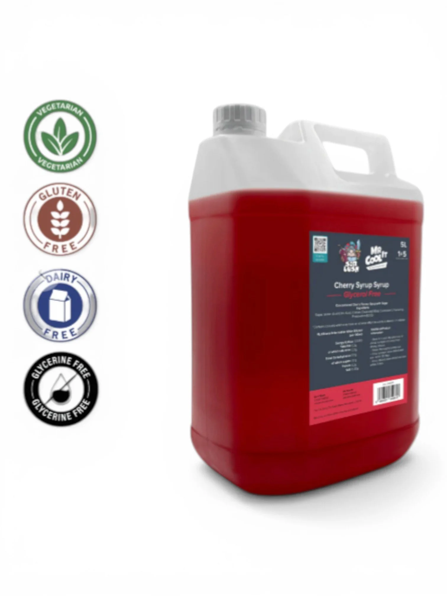 Cherry Glycerol-Free Slush Syrup