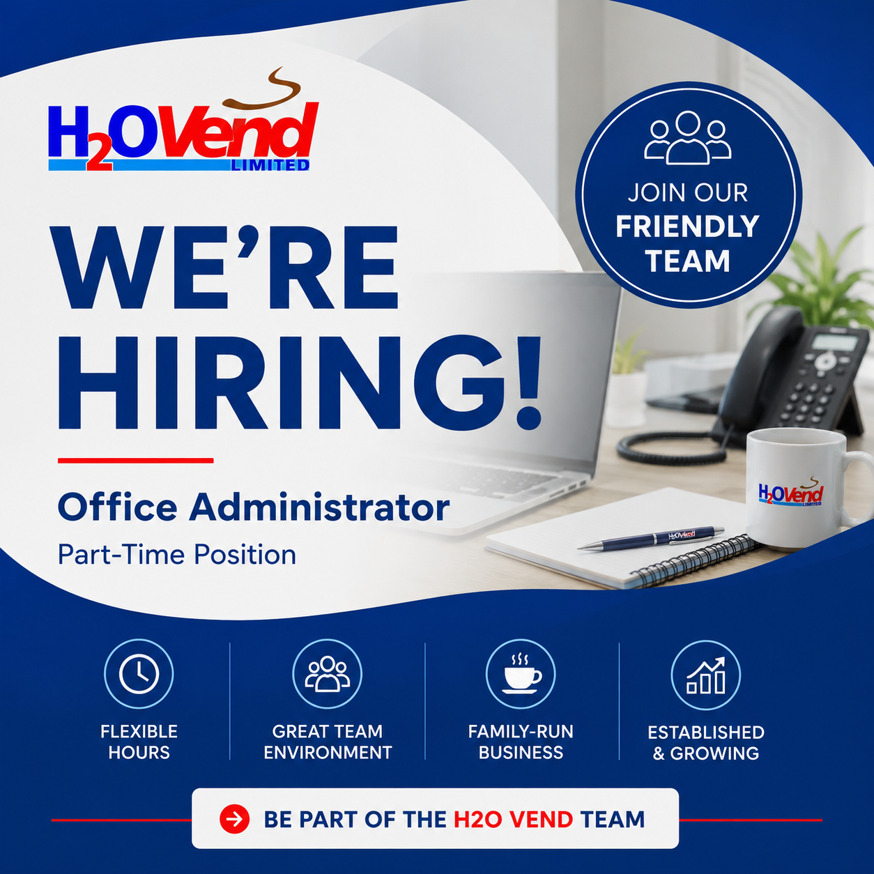 We're Hiring: Part-Time Office Administrator – Tilney St Lawrence