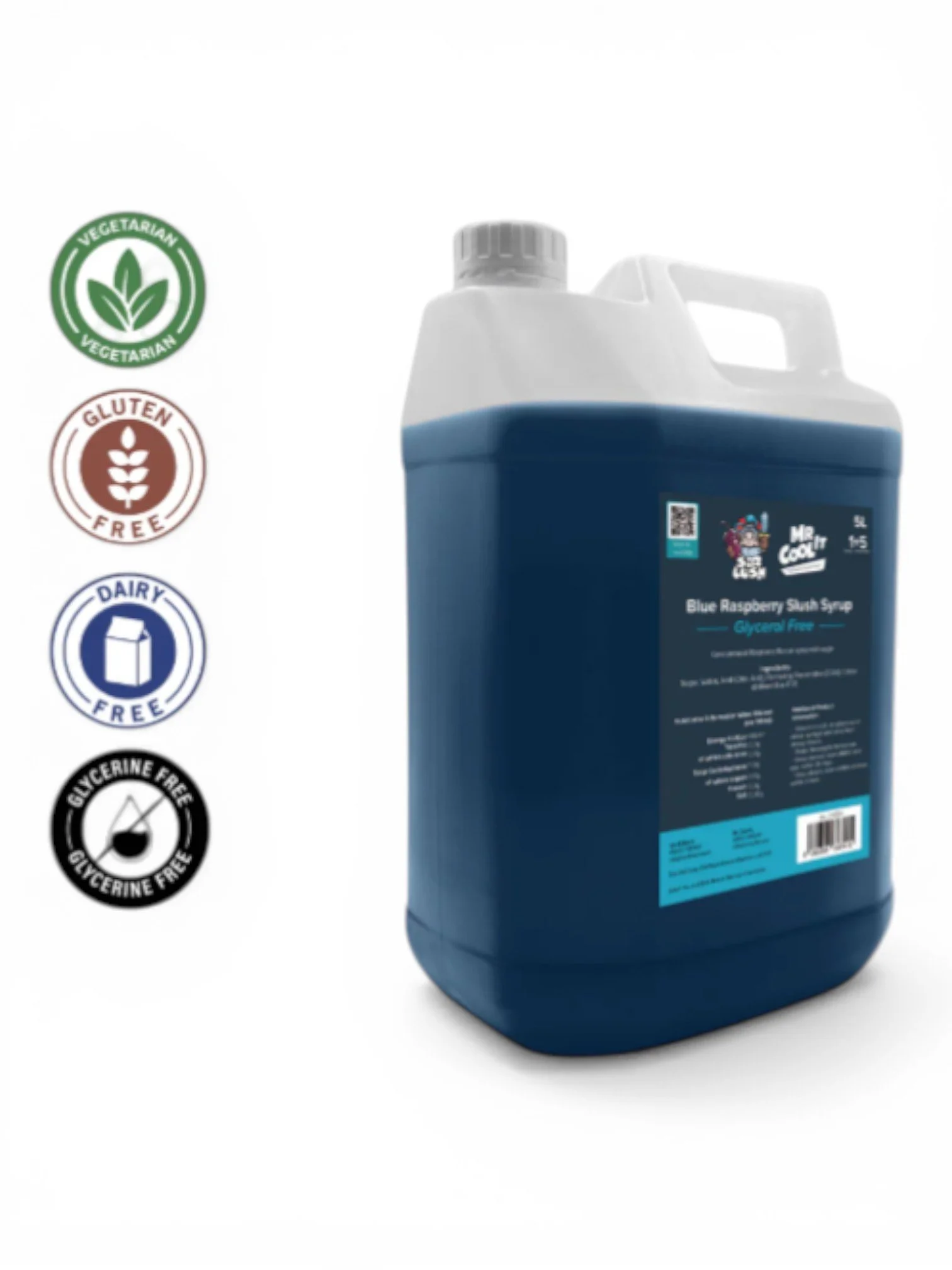 Blue Raspberry Glycerol-Free Slush Syrup