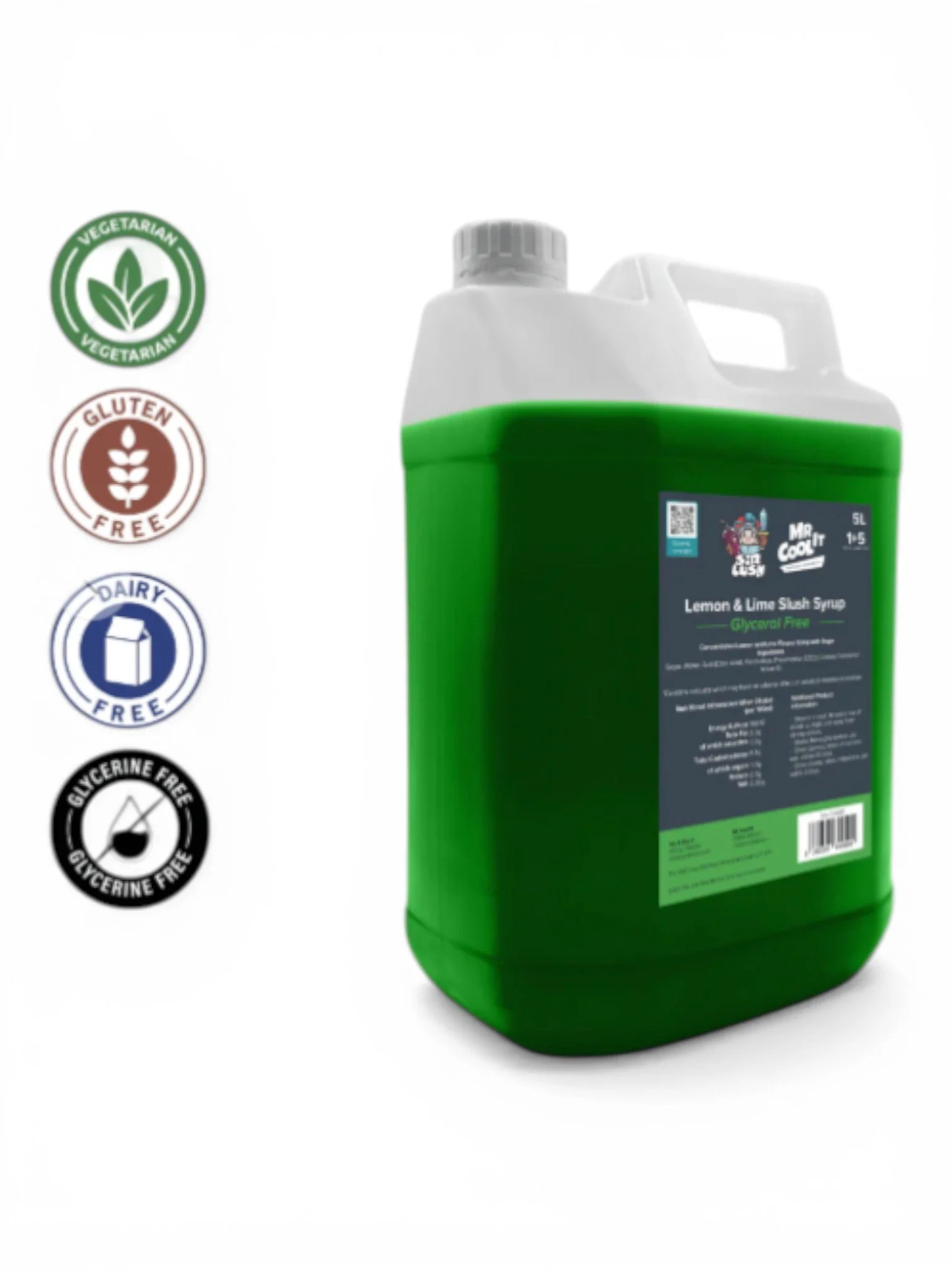 Lemon & Lime Glycerol-Free Slush Syrup
