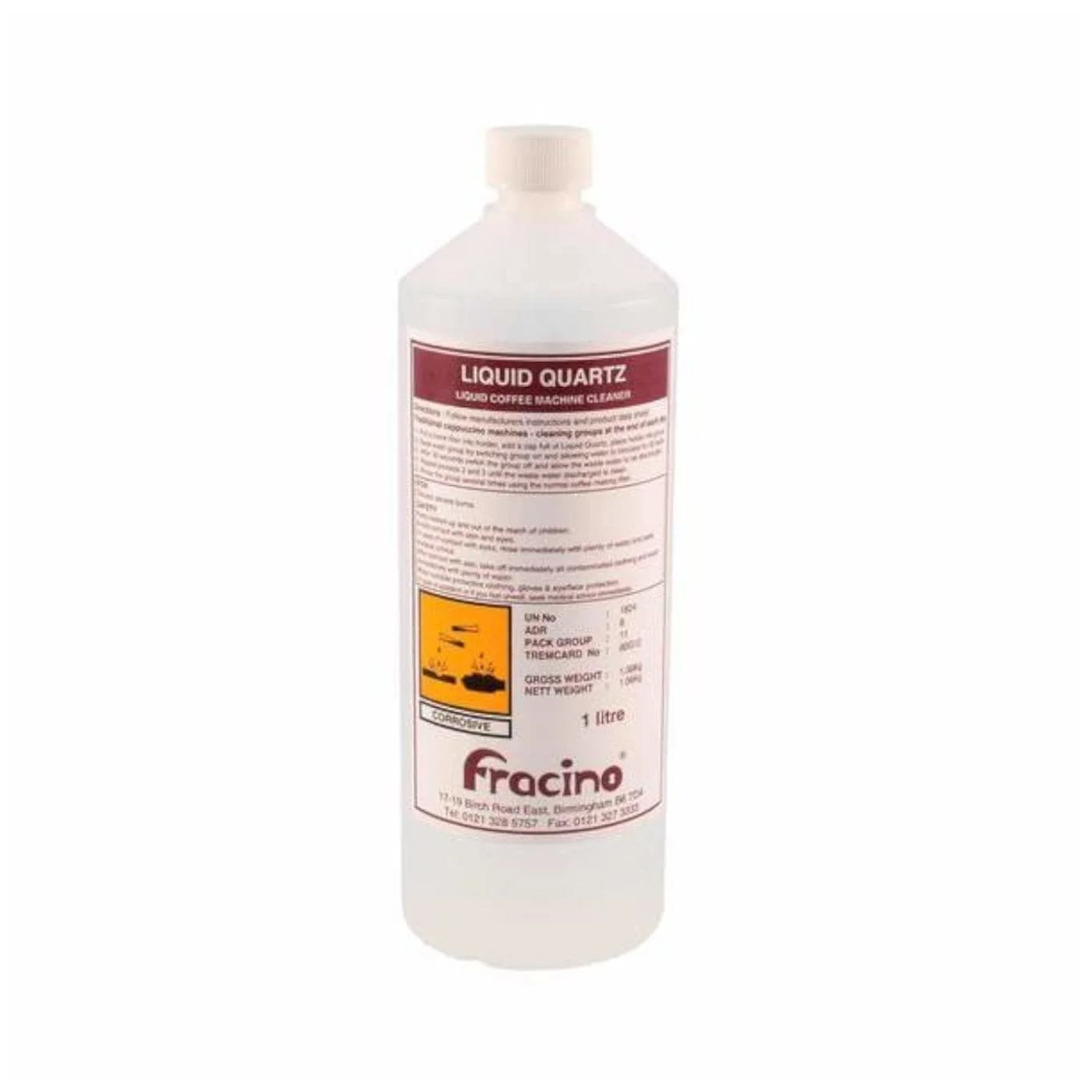 Fracino Liquid Quartz Head Cleaner - 1L