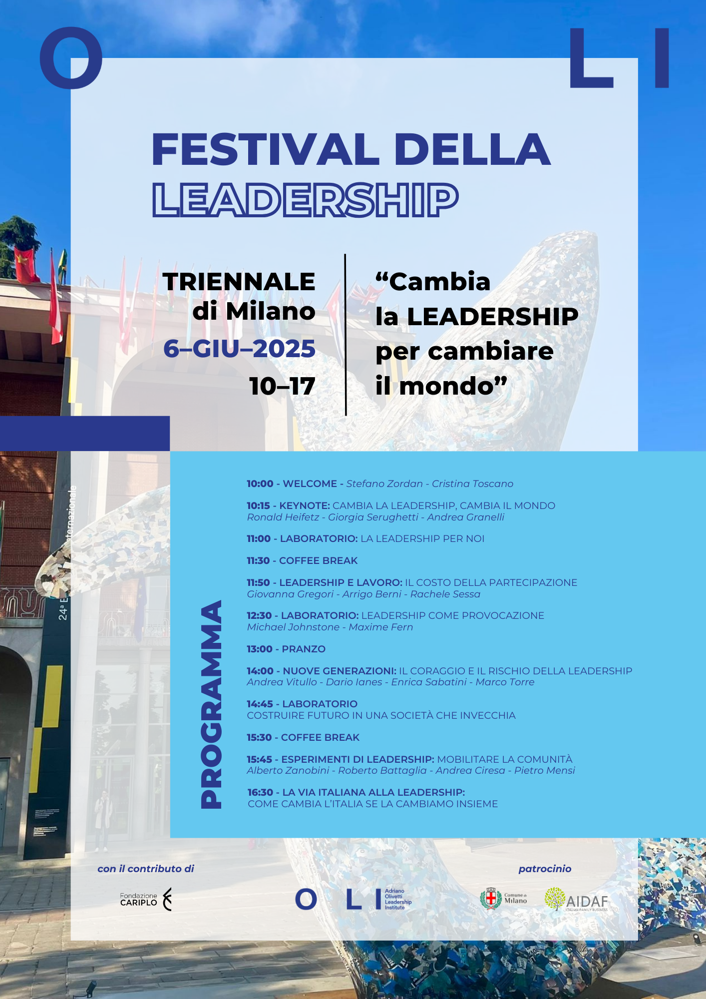 2025 Leadership Festival in Milan