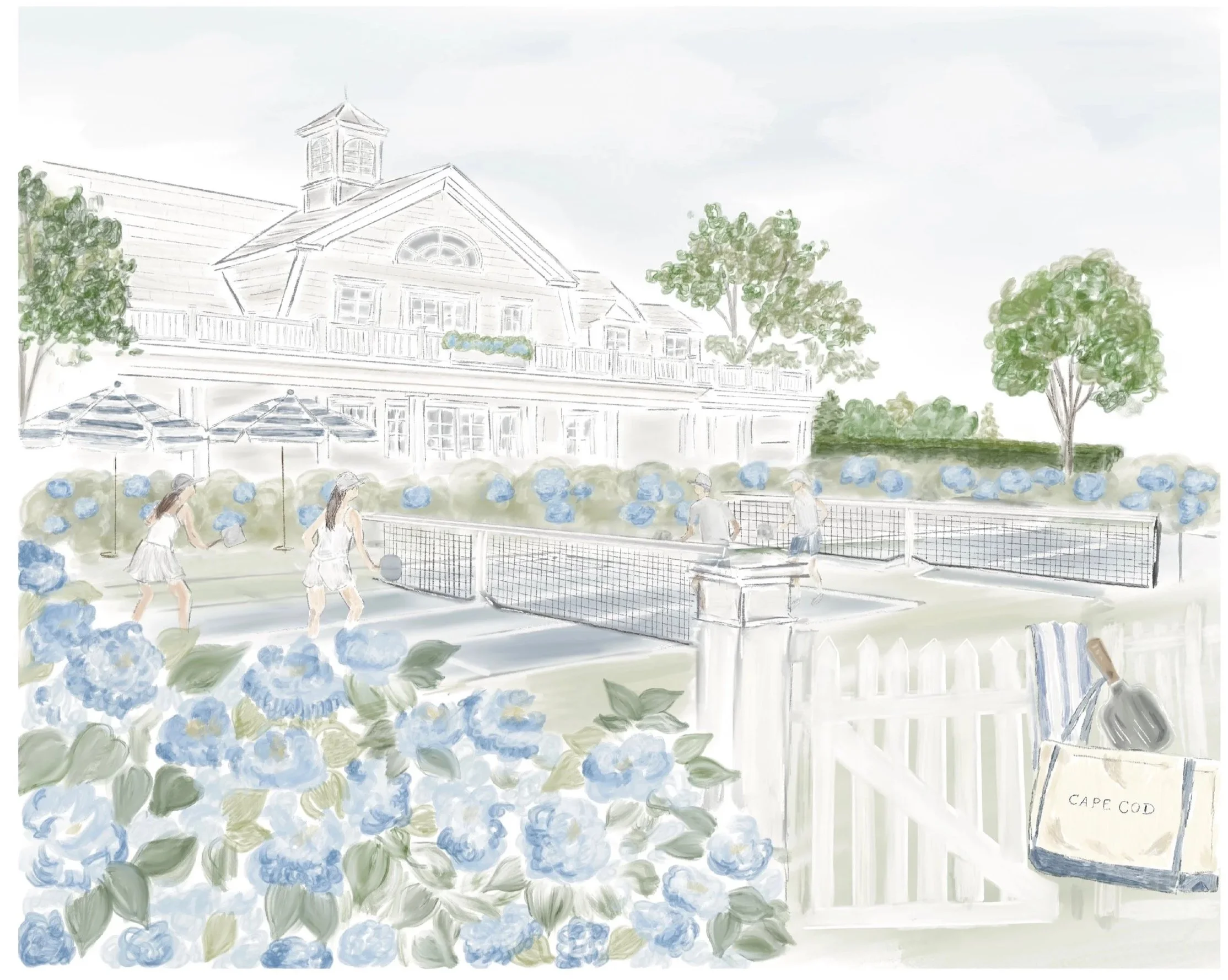 The Cape Cod Summer Collection - Clubhouse Morning