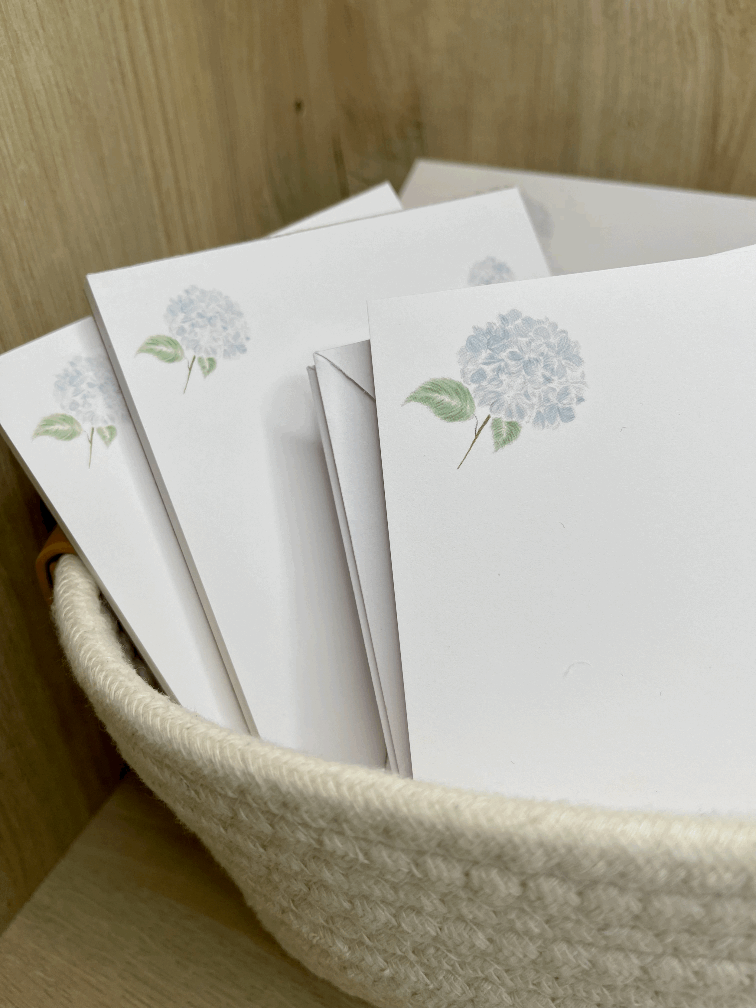 Hydrangea Notecards