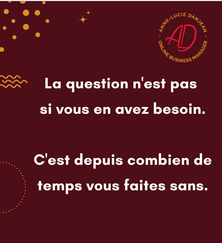 Et si votre vraie priorité de la semaine était celle que vous n'avez pas eu le temps de traiter ?