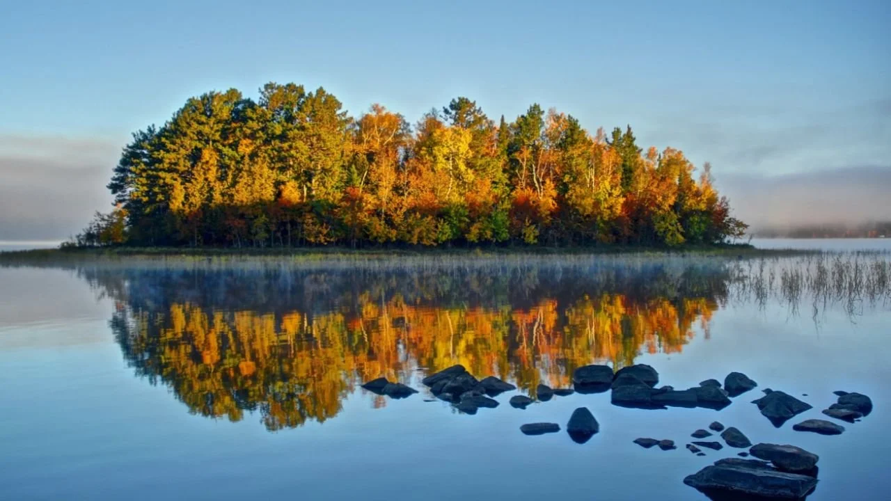 An image of the White Iron Lake.
