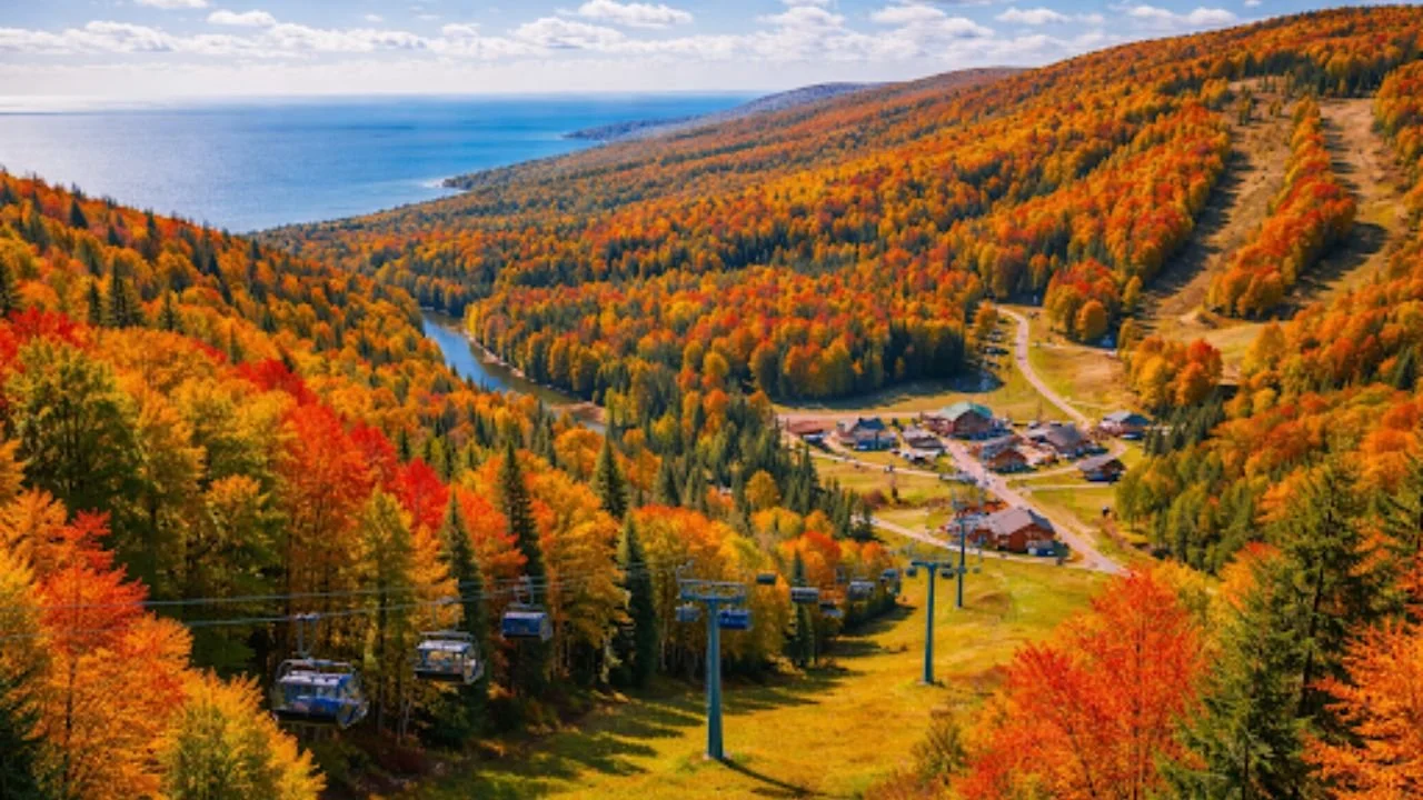 An image of Lutsen Mountains in Minnesota