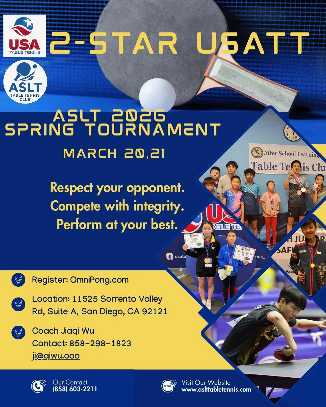 ASLT 2026 SPRING TOURNAMENT