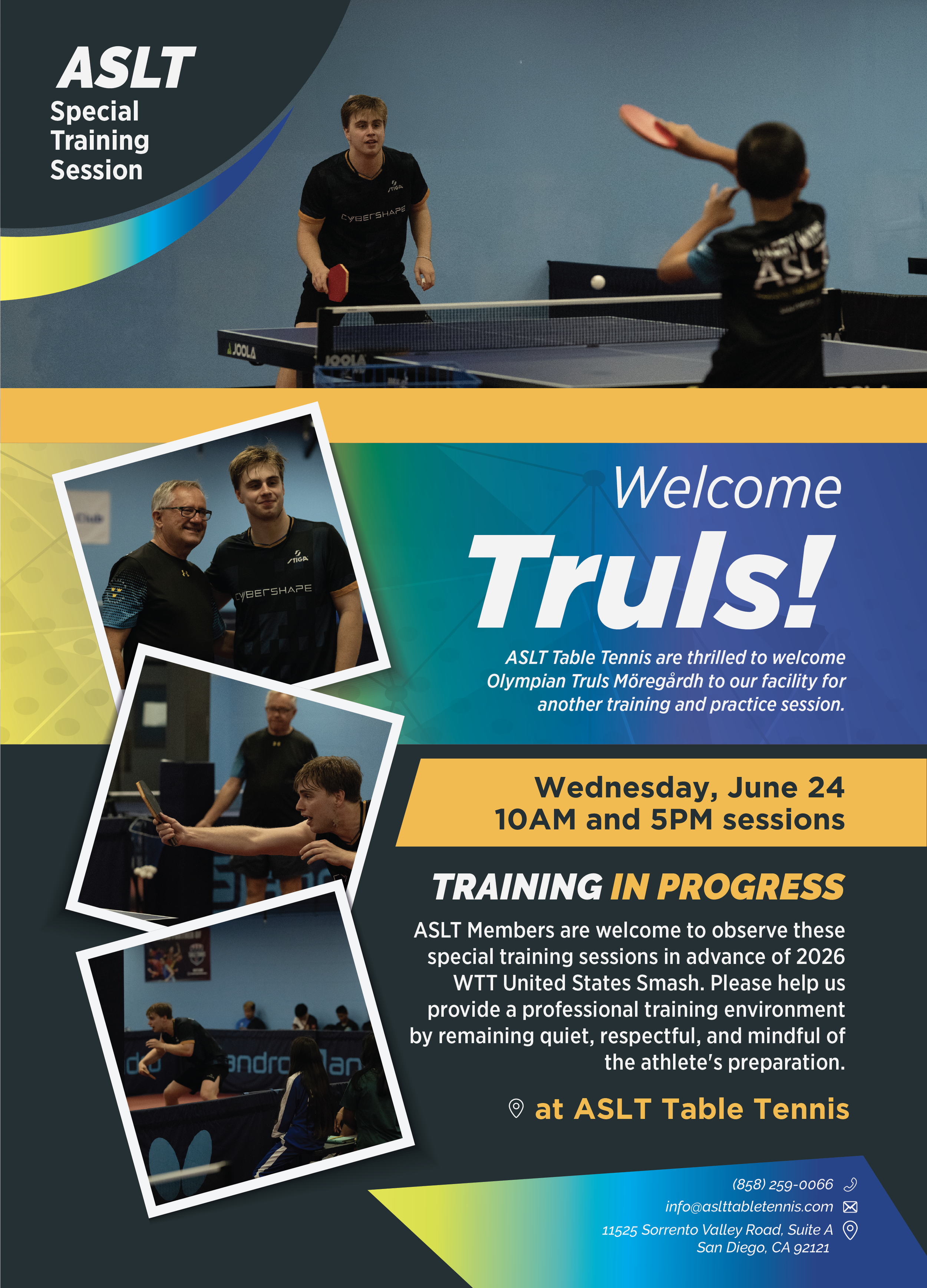 ASLT Special Training with Truls Möregårdh - Wednesday First Session