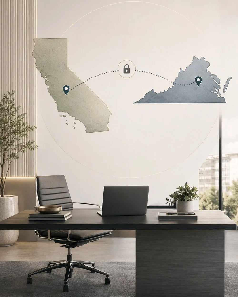 Secure telehealth therapy across California and Virginia with a modern professional office setting for private by-appointment care in Folsom.